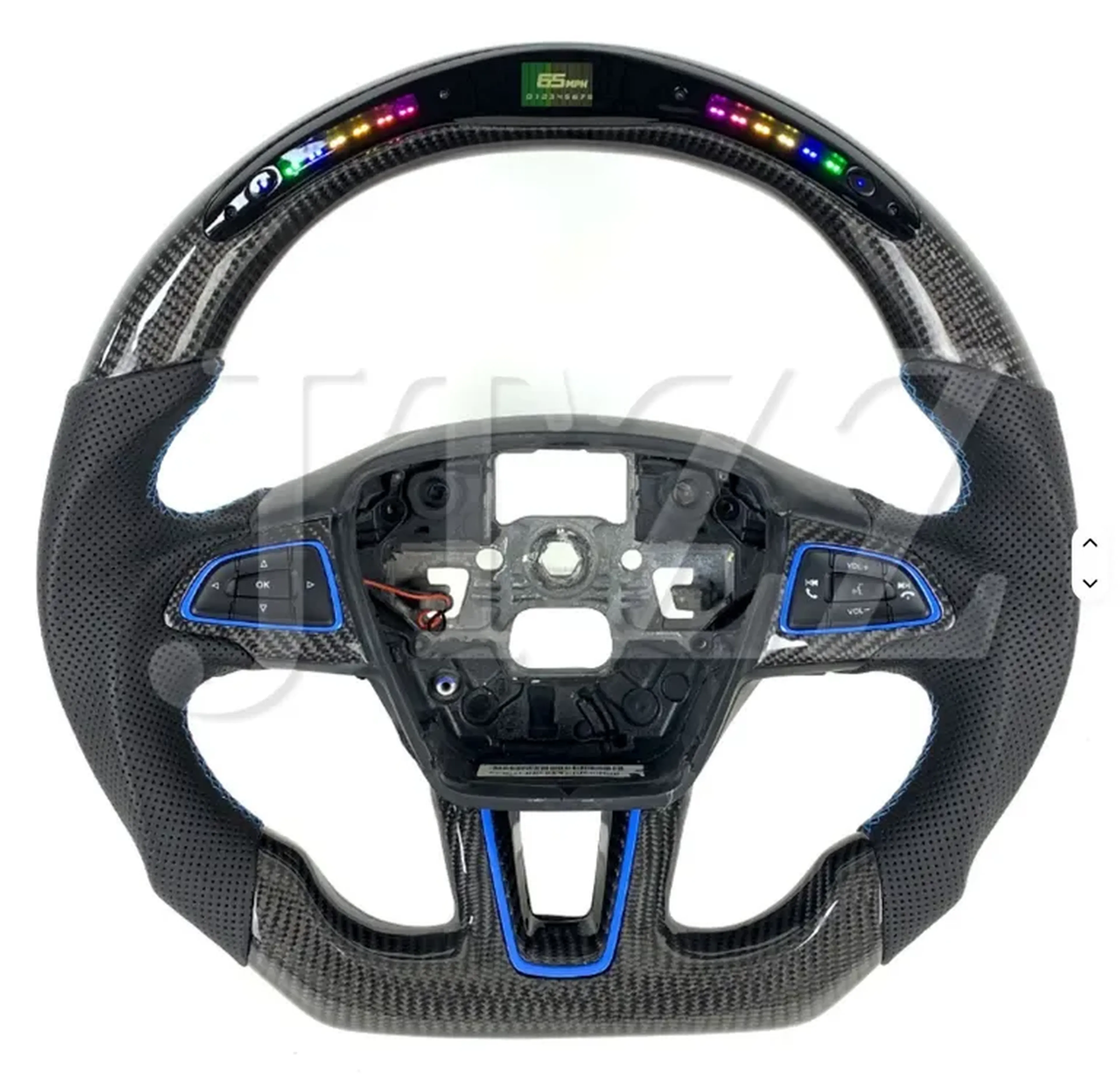 Volante Carbono com paddles Shift - Ford Focus imagem