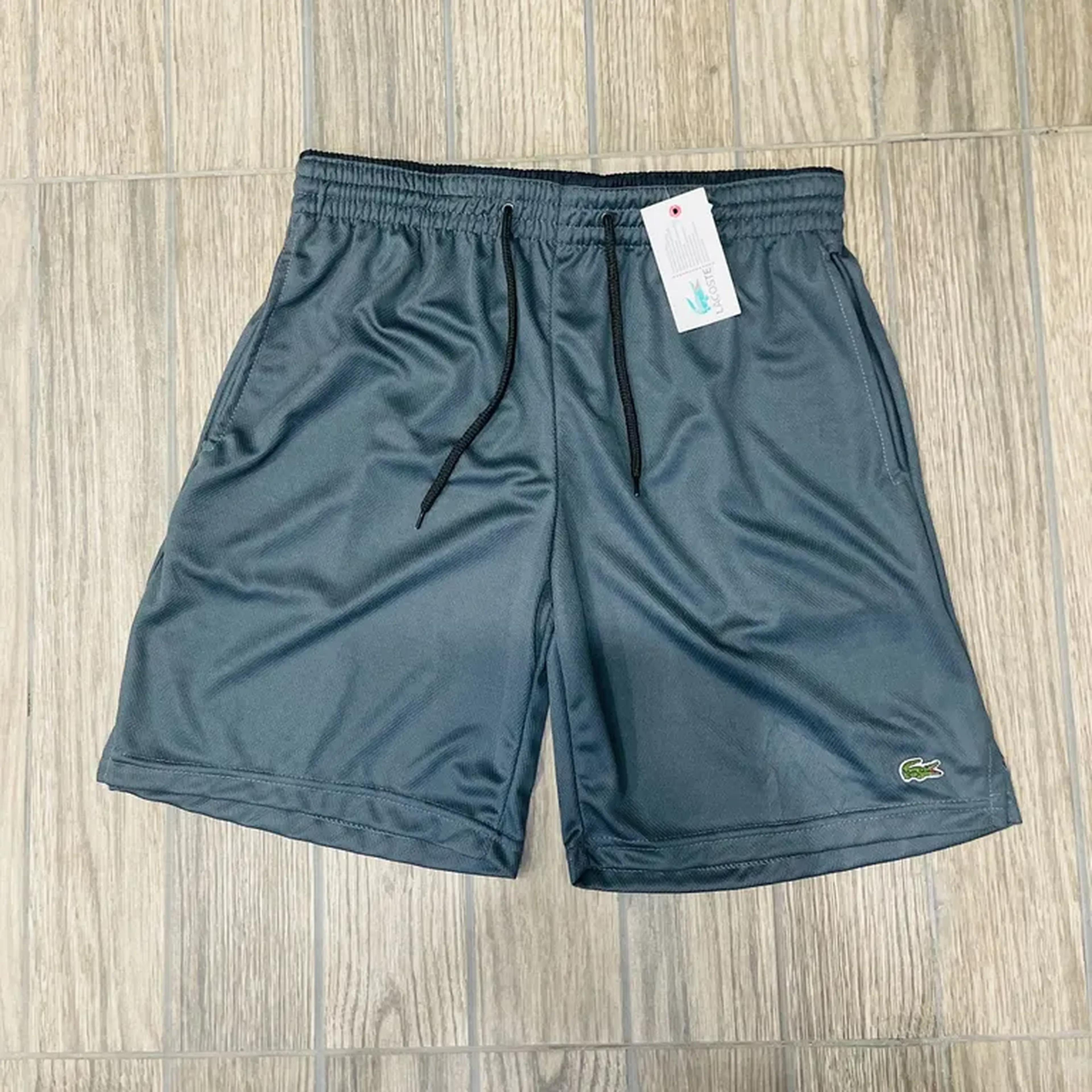 Bermuda Dri fit Lascoste - Cinza Escuro imagem