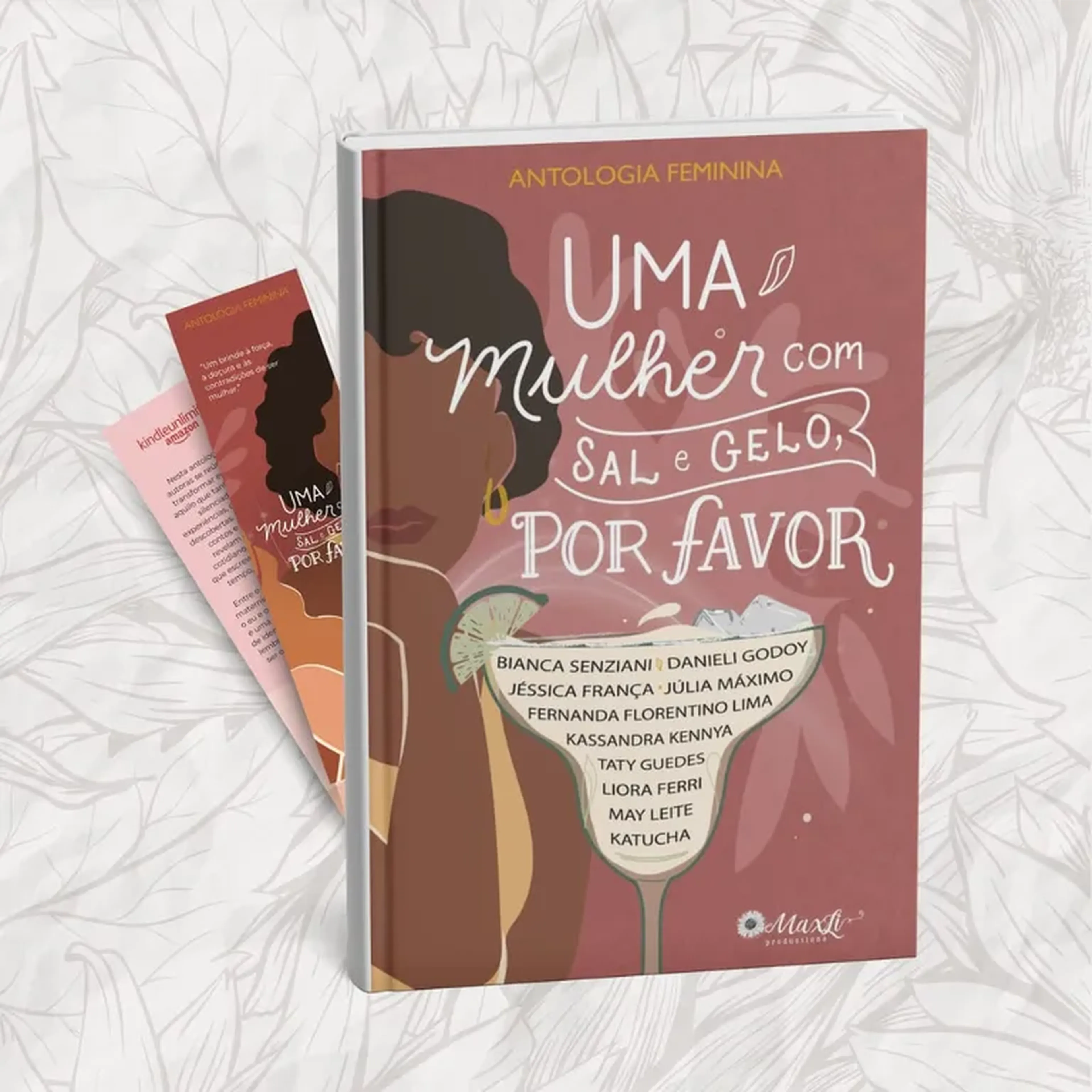 Uma mulher com sal e gelo, por favor imagem