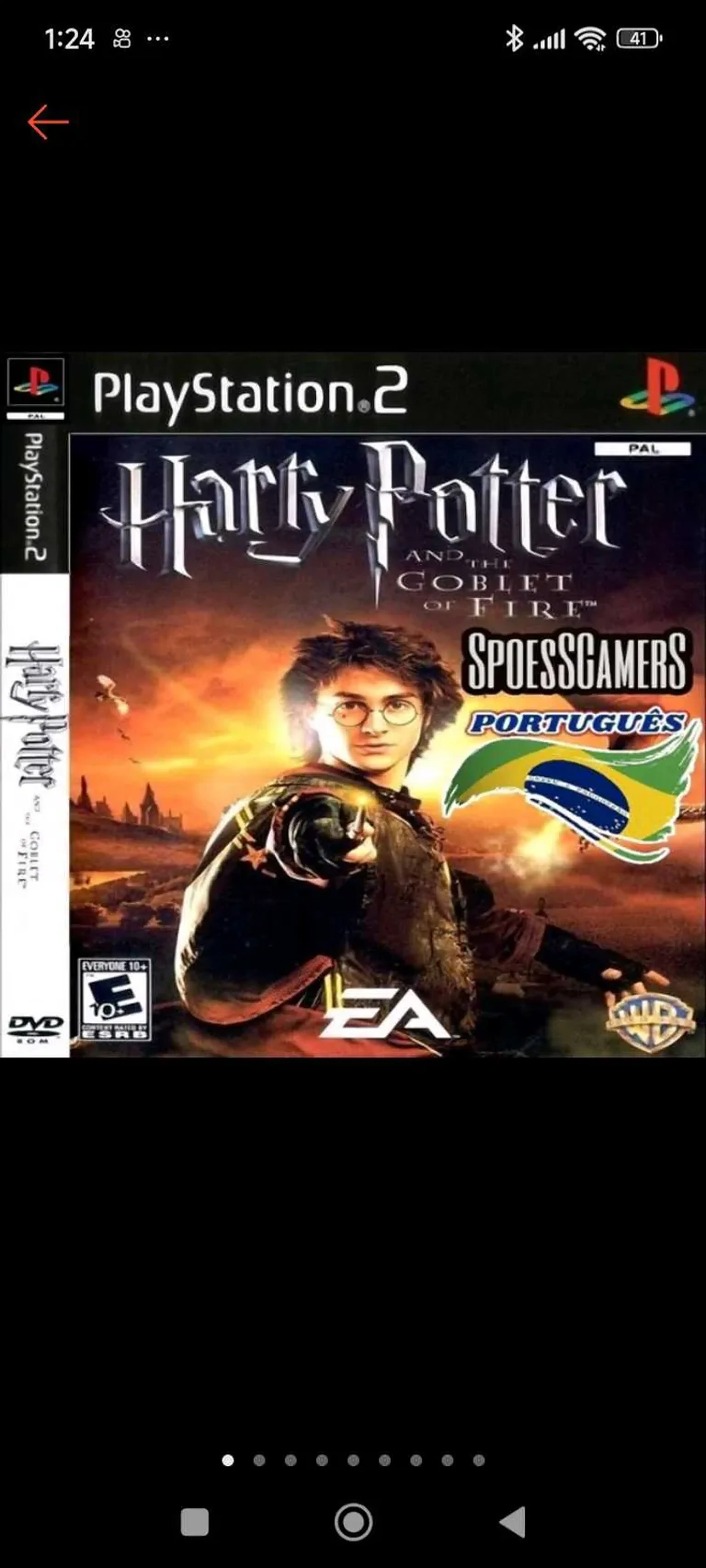 Jogo Harry Potter PS2 imagem