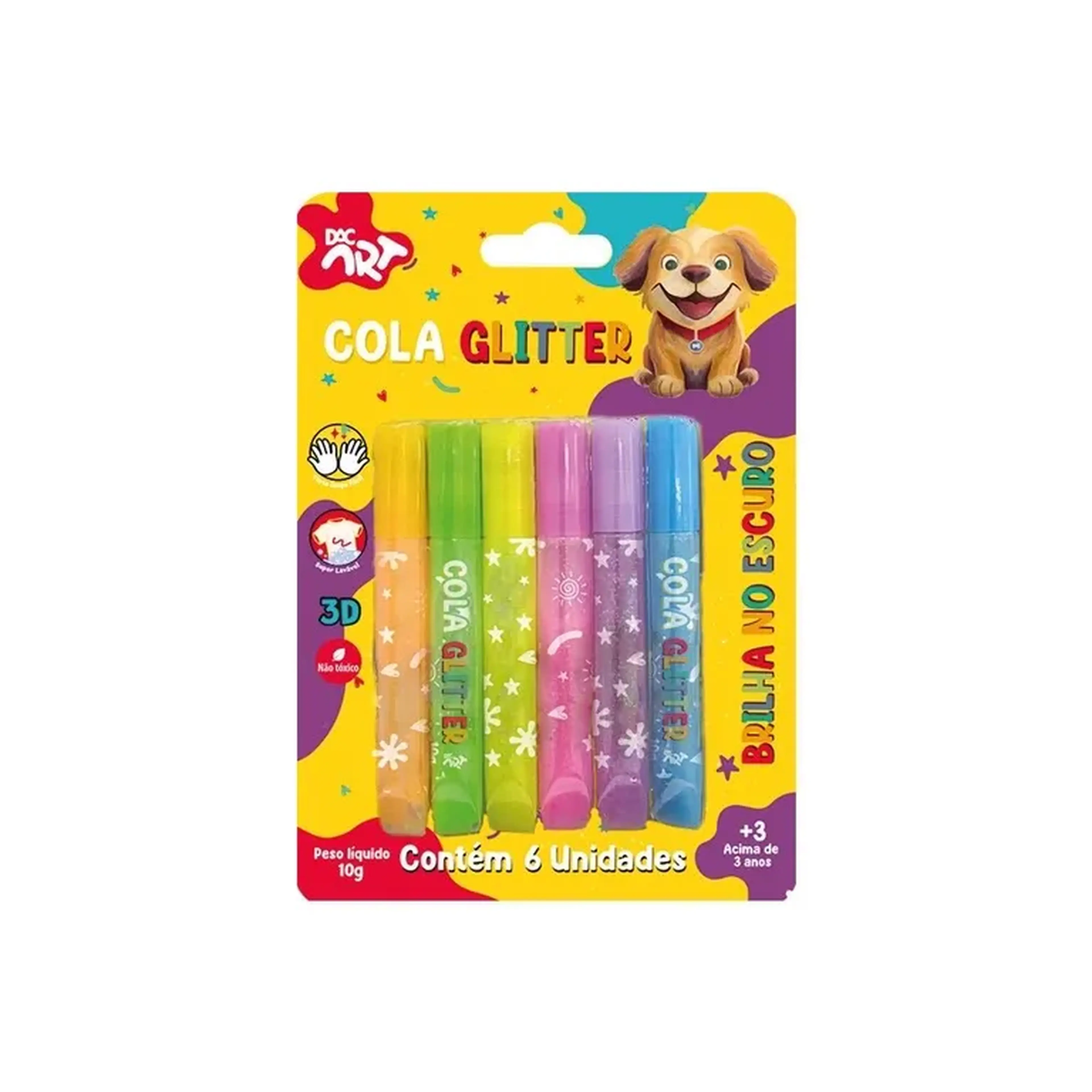 cola glitter imagem