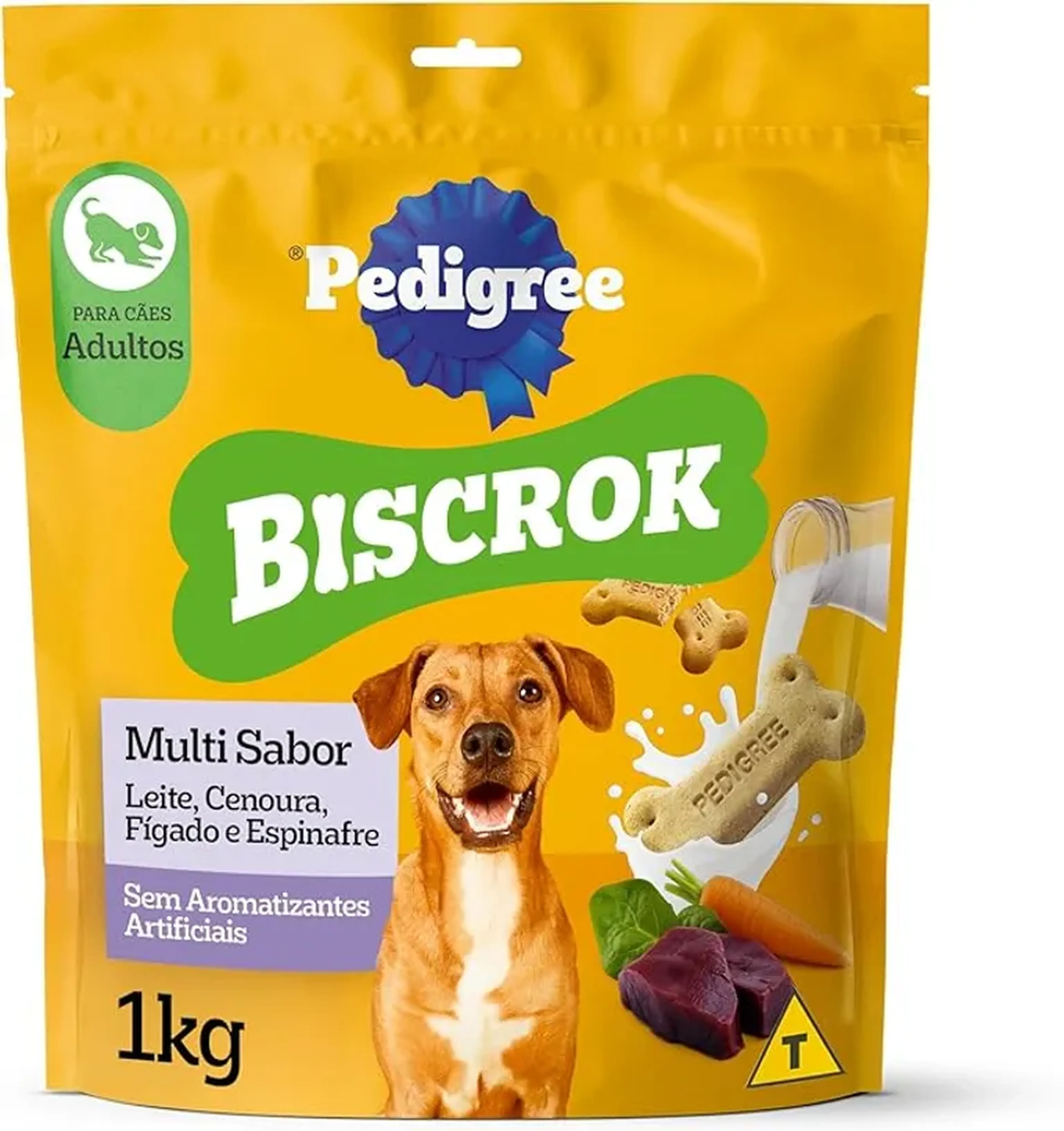 Biscrok Pedigree Multi sabor de 500 gr imagem