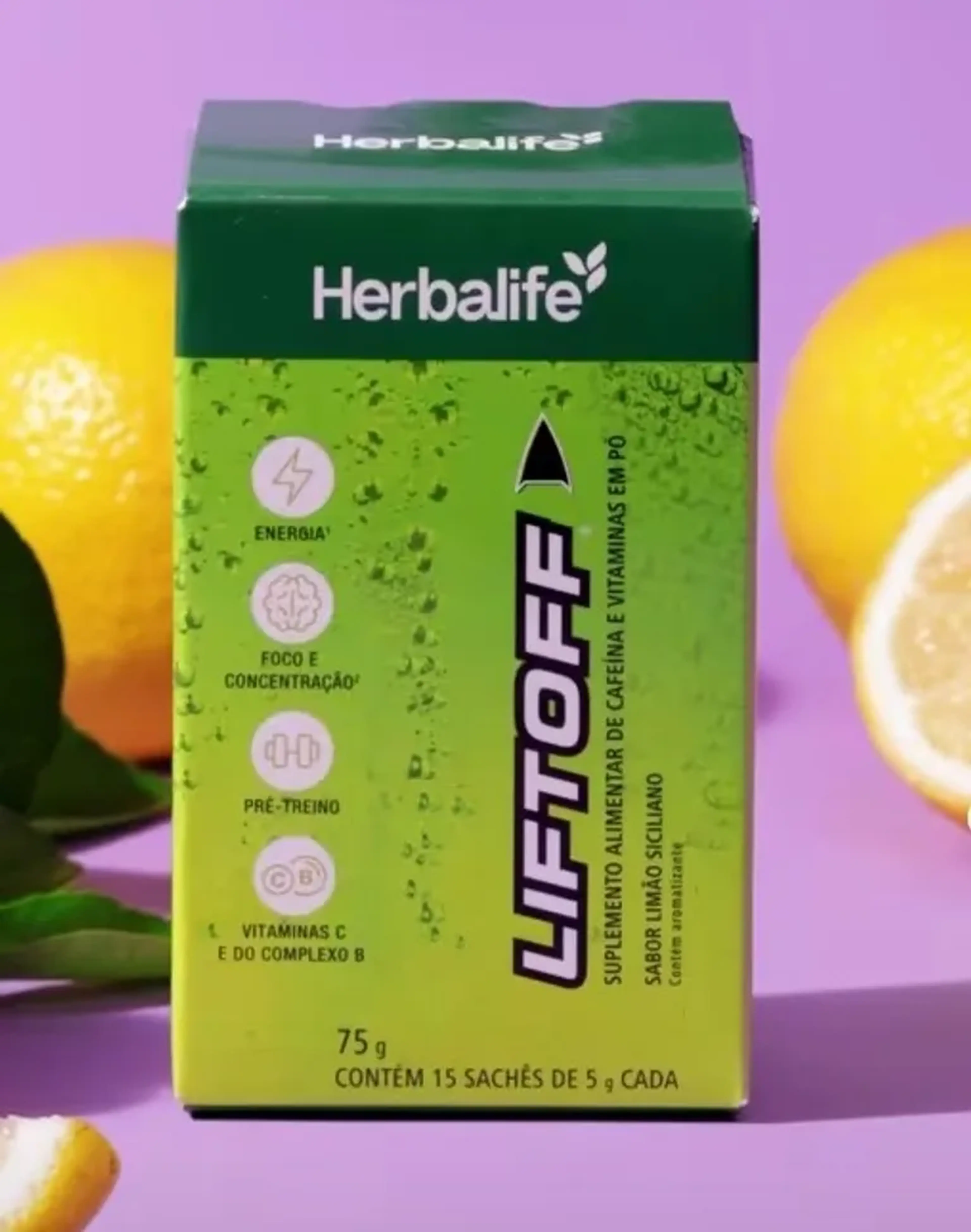 Liftoff Energético Herbalife imagem