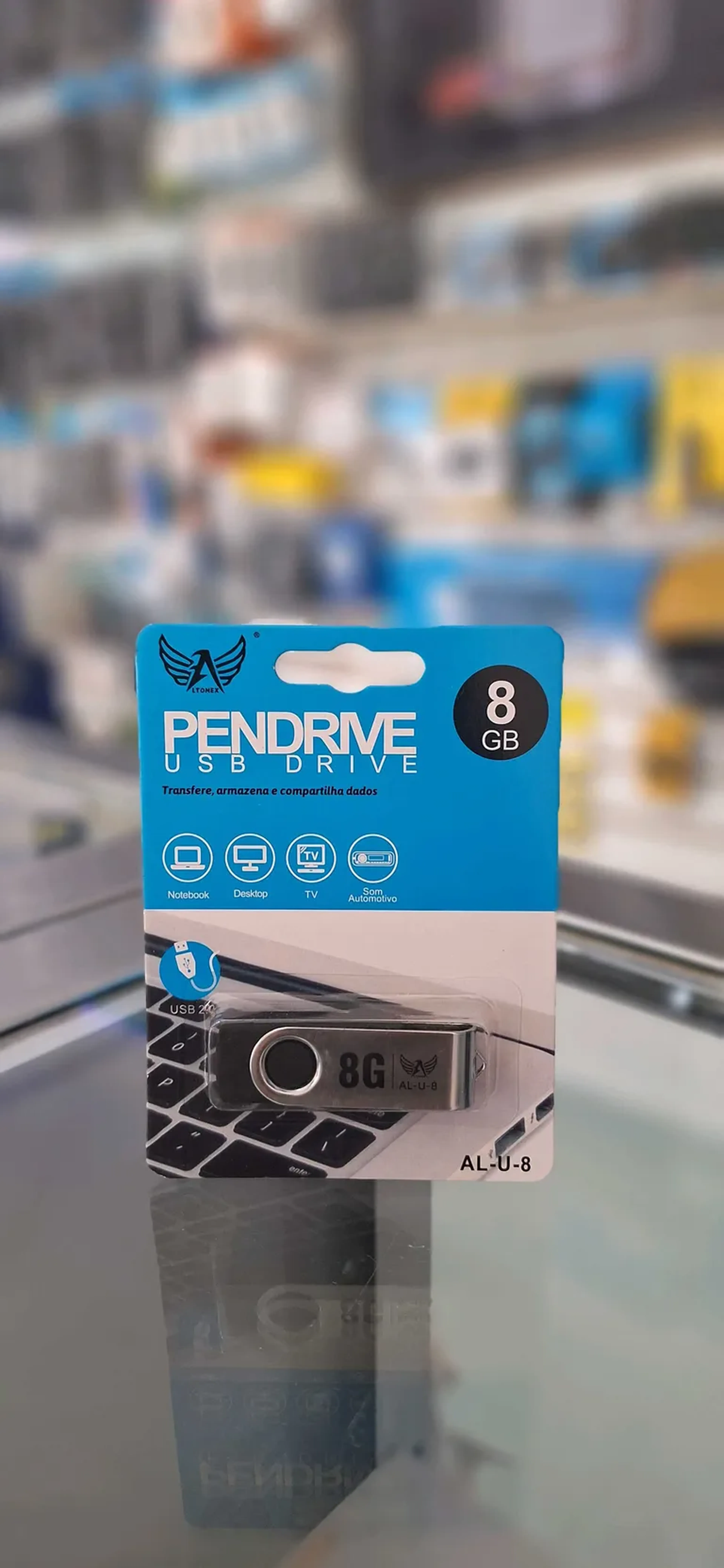Pendrive USB 8GB imagem