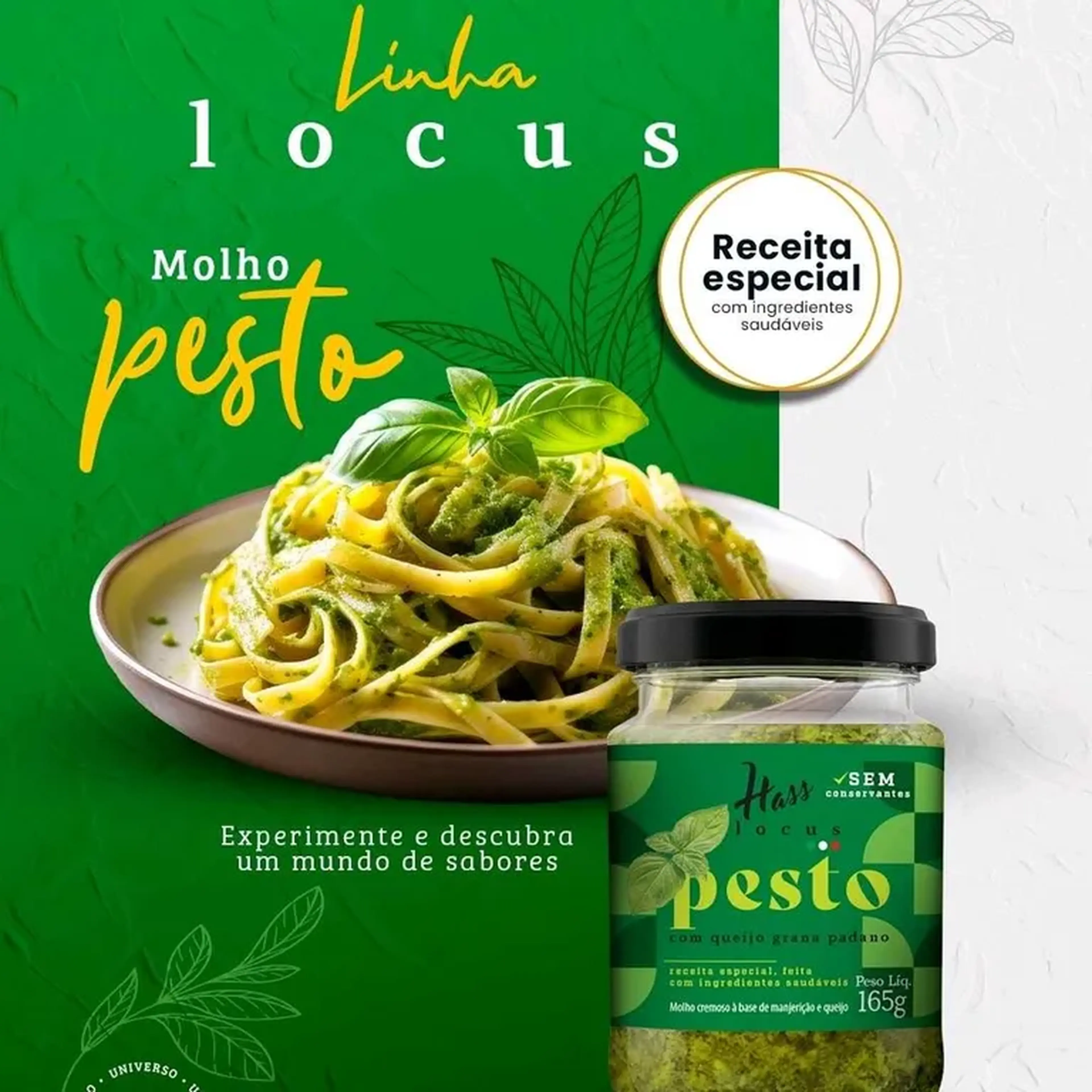 Hass Molho Pesto 165g imagem
