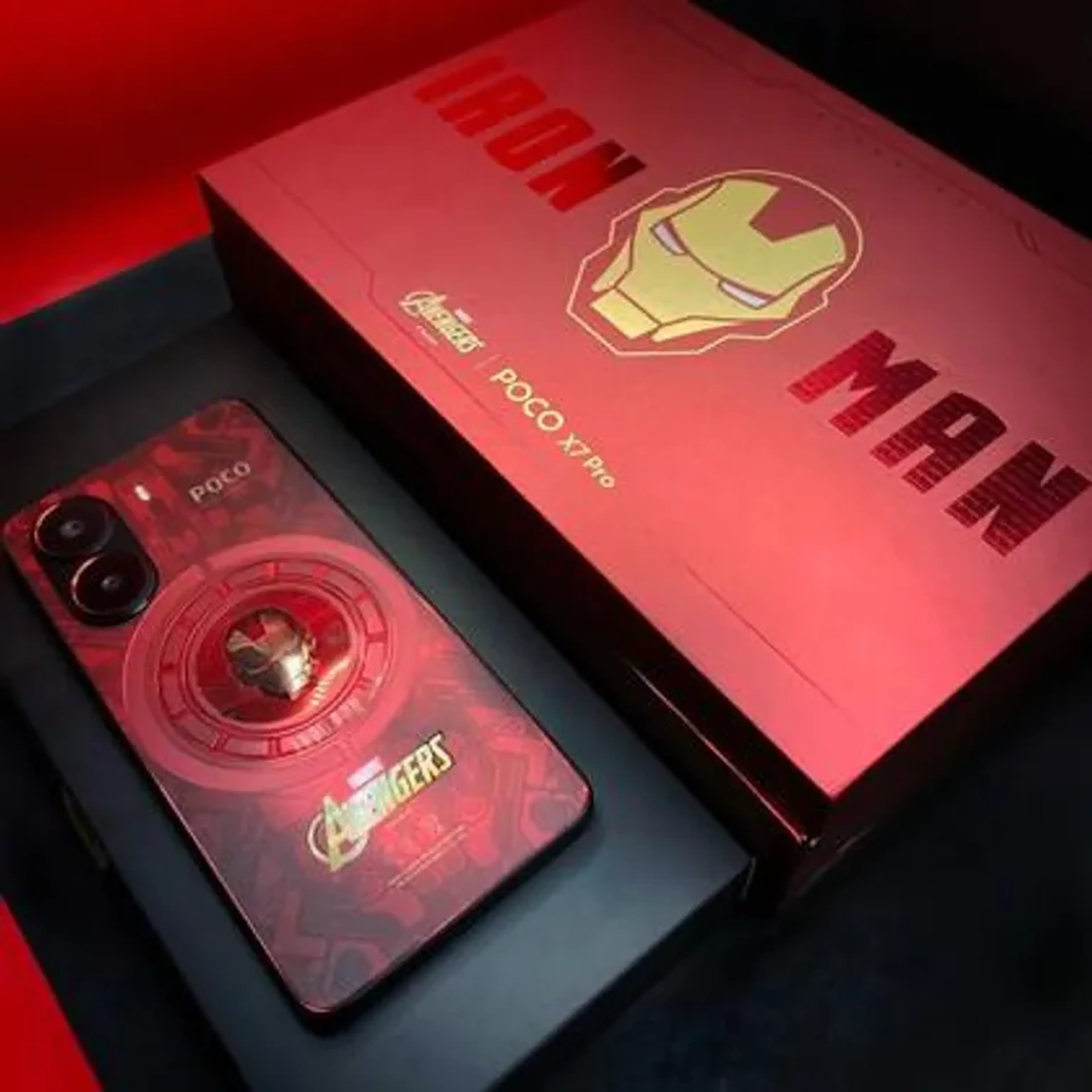 POCO X7 PRO 5G - EDIÇÃO HOMEM DE FERRO imagem