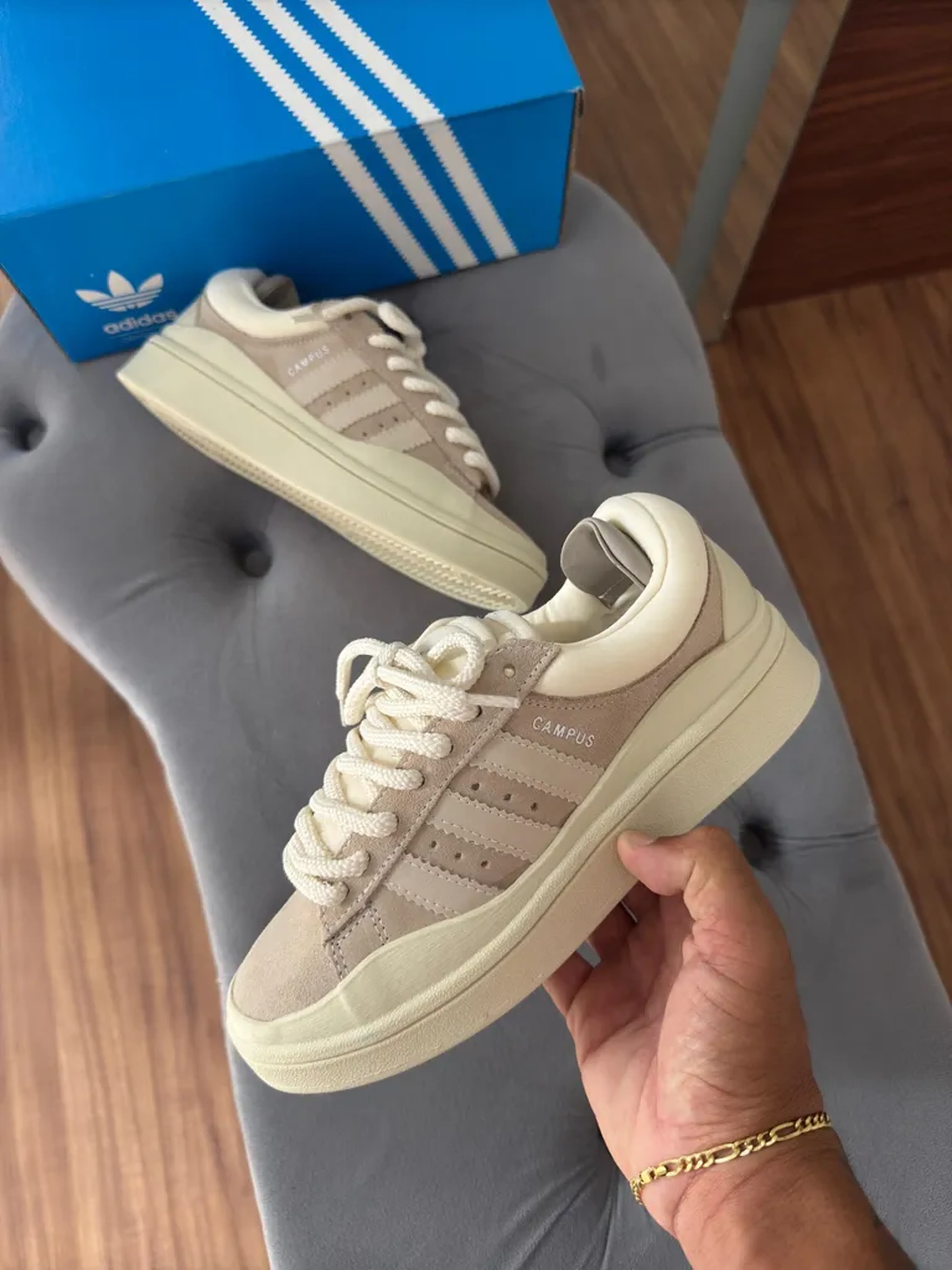 Adidas Campus light X Bad Bunny imagem