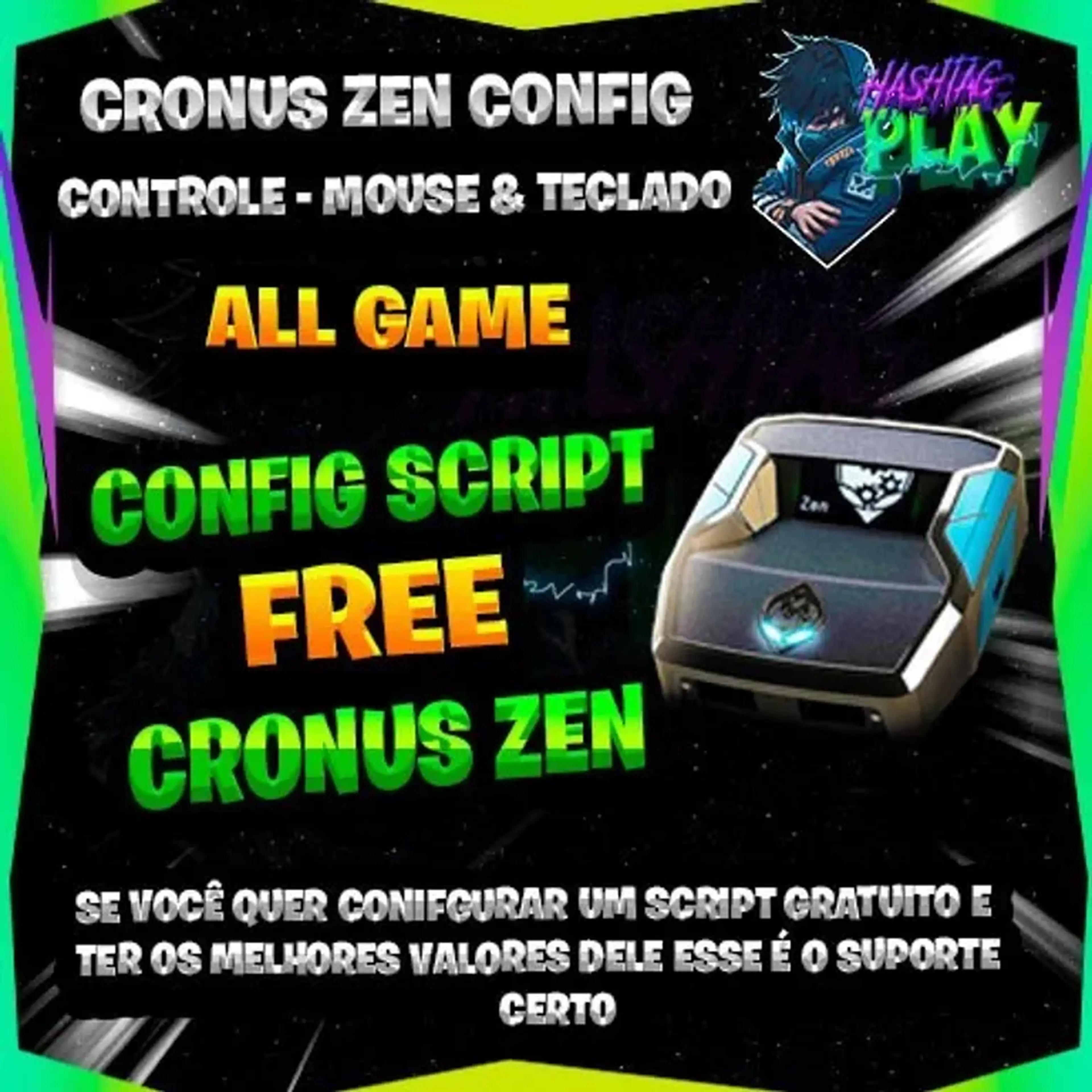 CRONUS ZEN CONFIG SCRIPT GRATUITO imagem