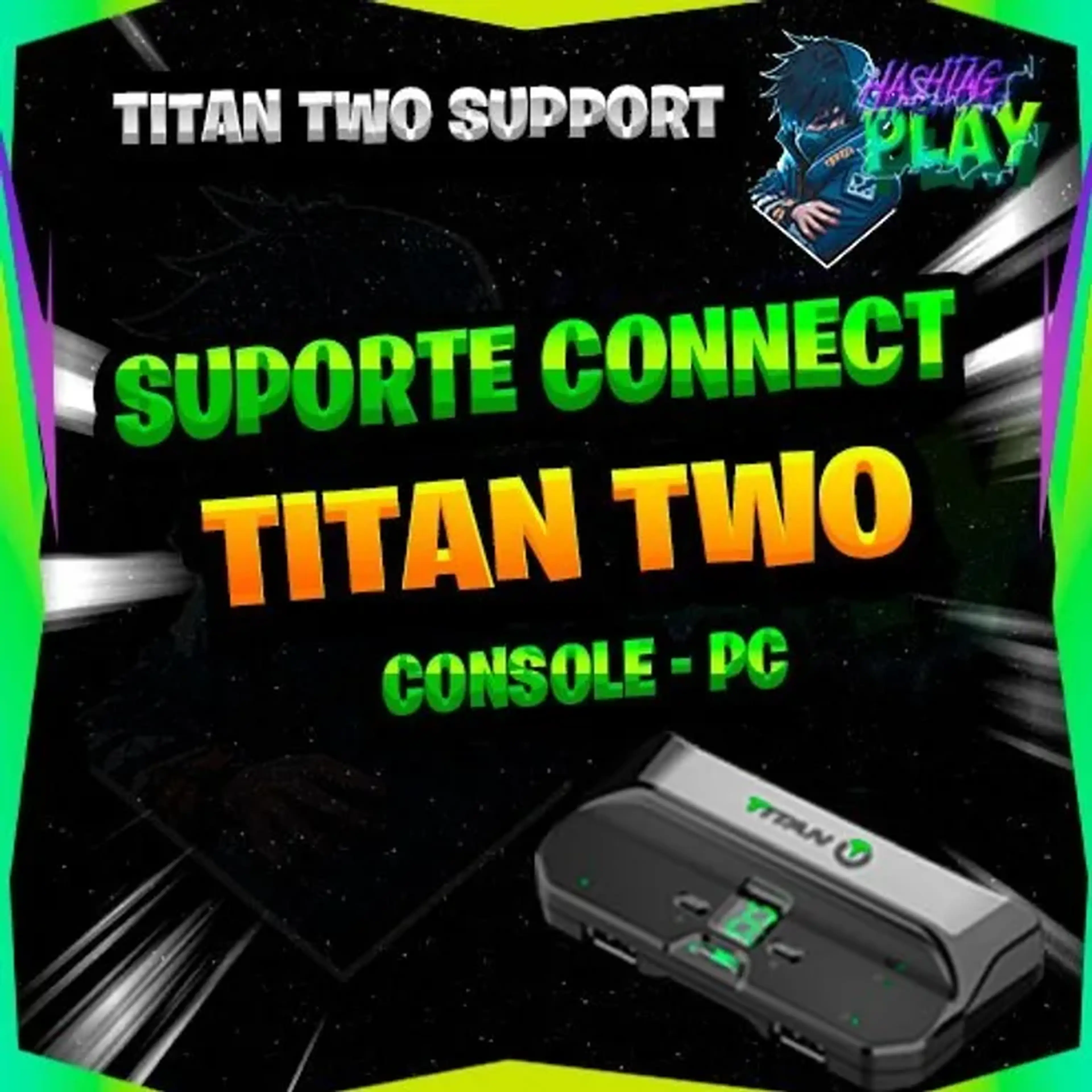 TITAN TWO CONECTAR NO CONSOLE OU PC imagem