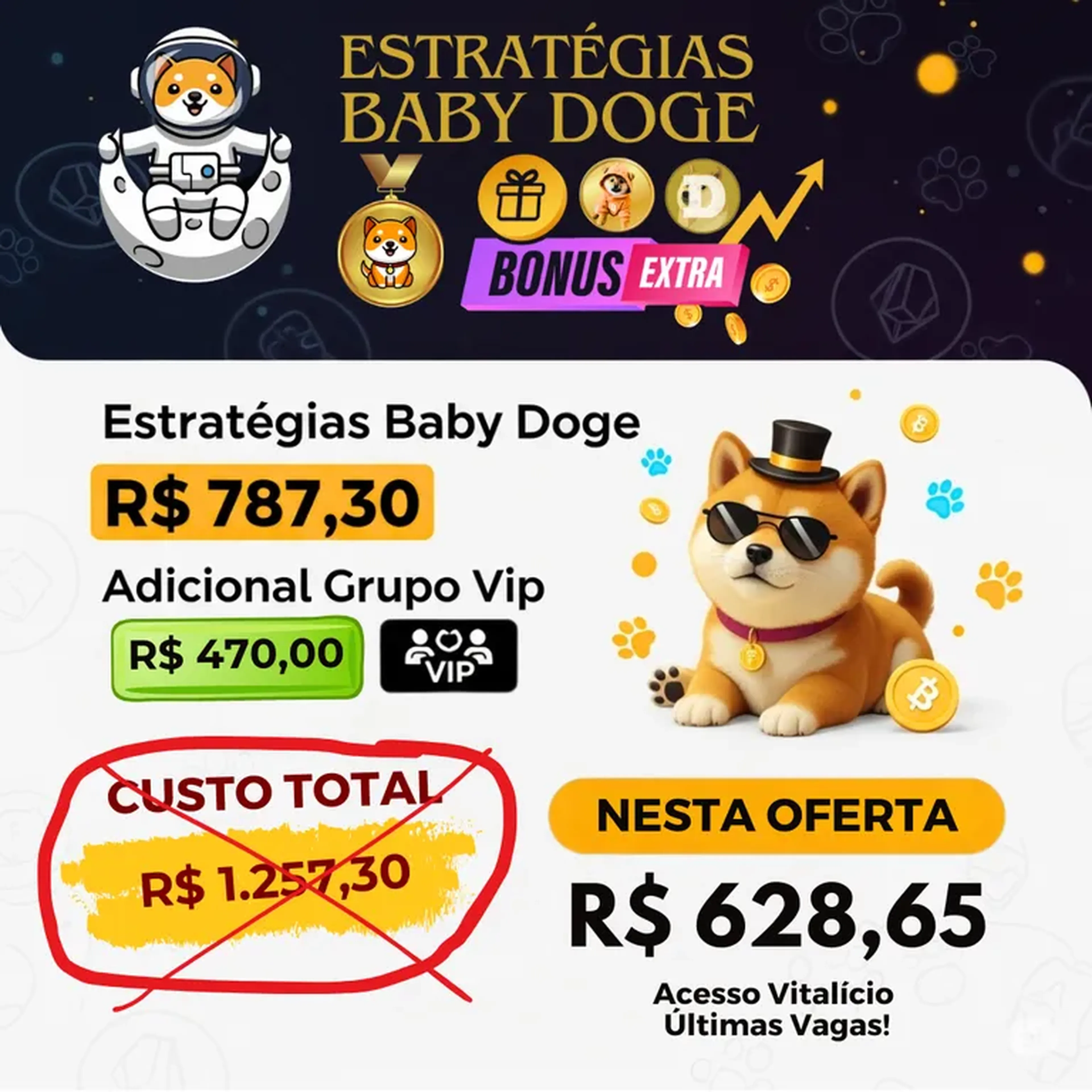 ESTRATÉGIAS DOG3X + GRUPO VIP imagem