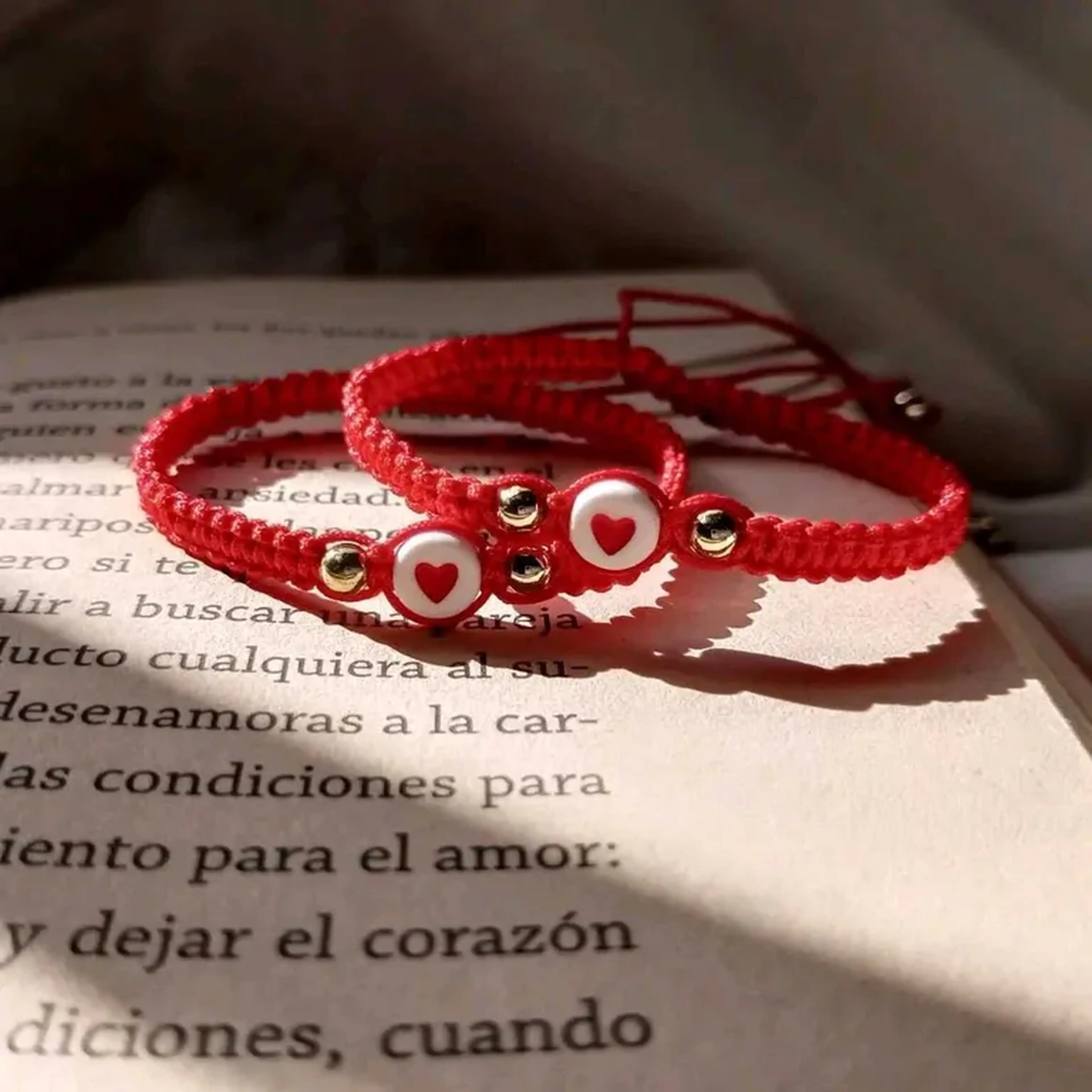 Pulseira Vermelha de Amor imagem