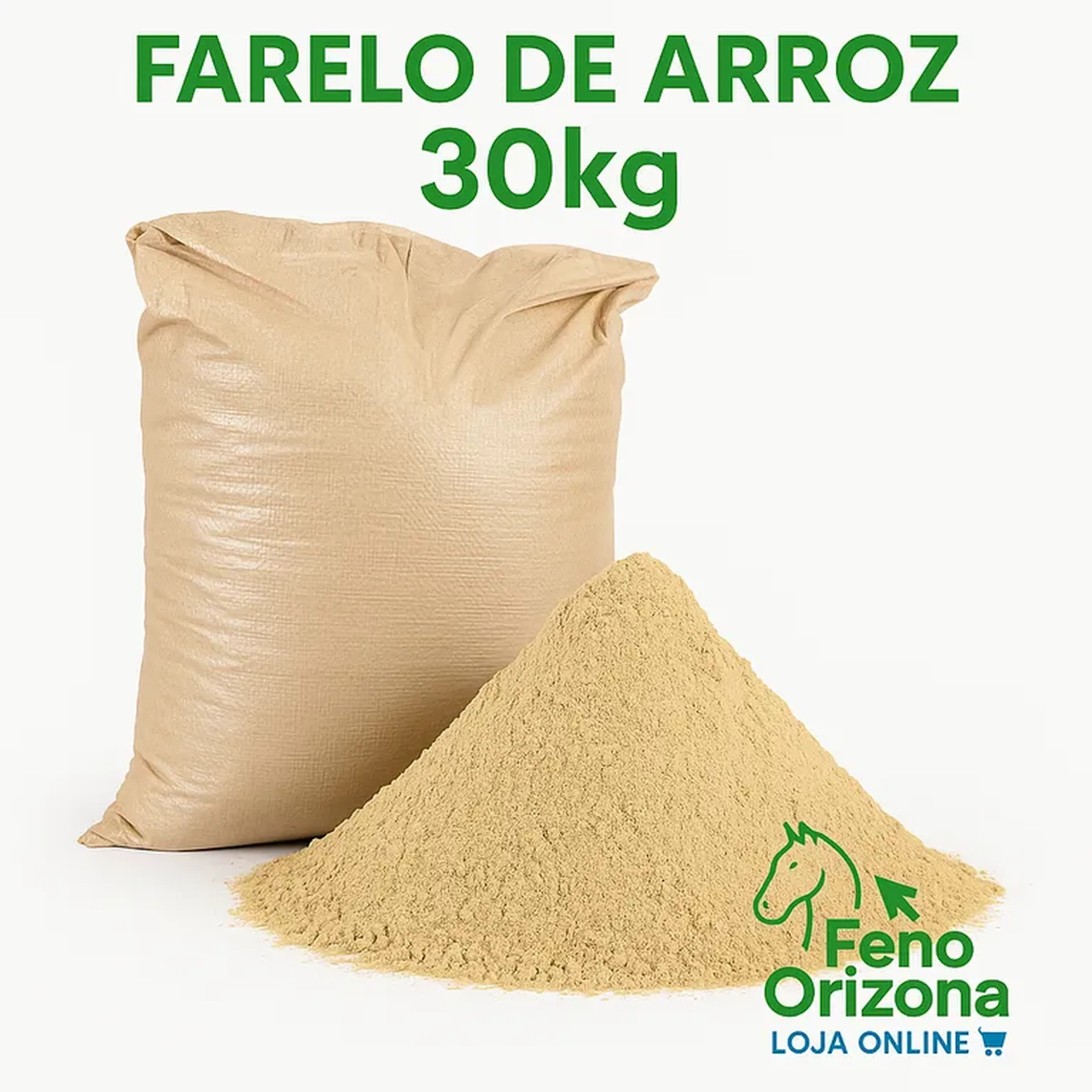 Farelo de Arroz - 30 kg imagem