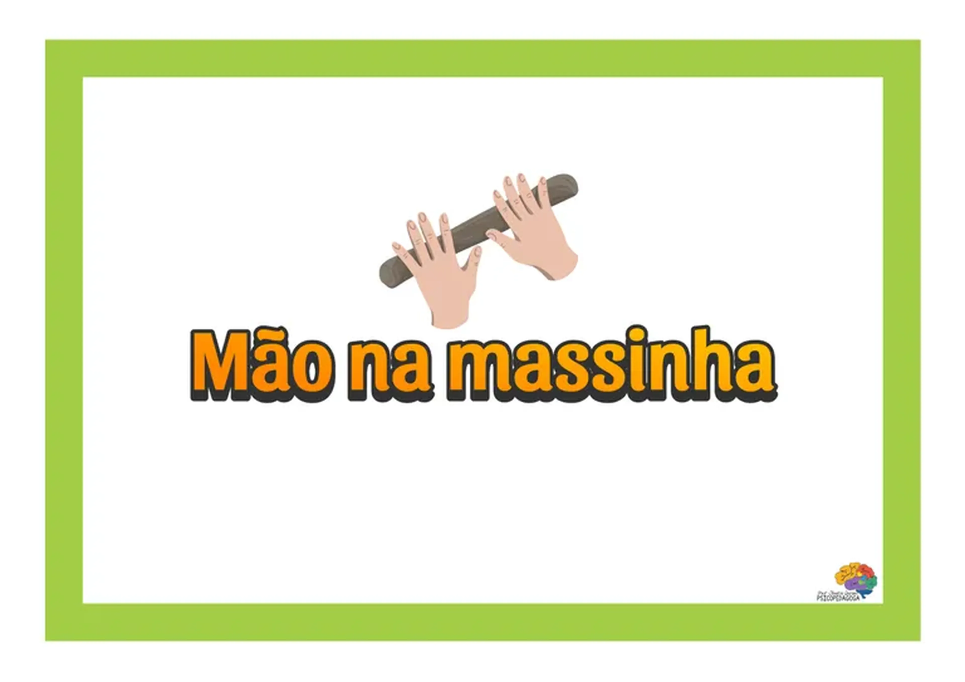 MÃOS NA MASSINHA (NÚMEROS) imagem