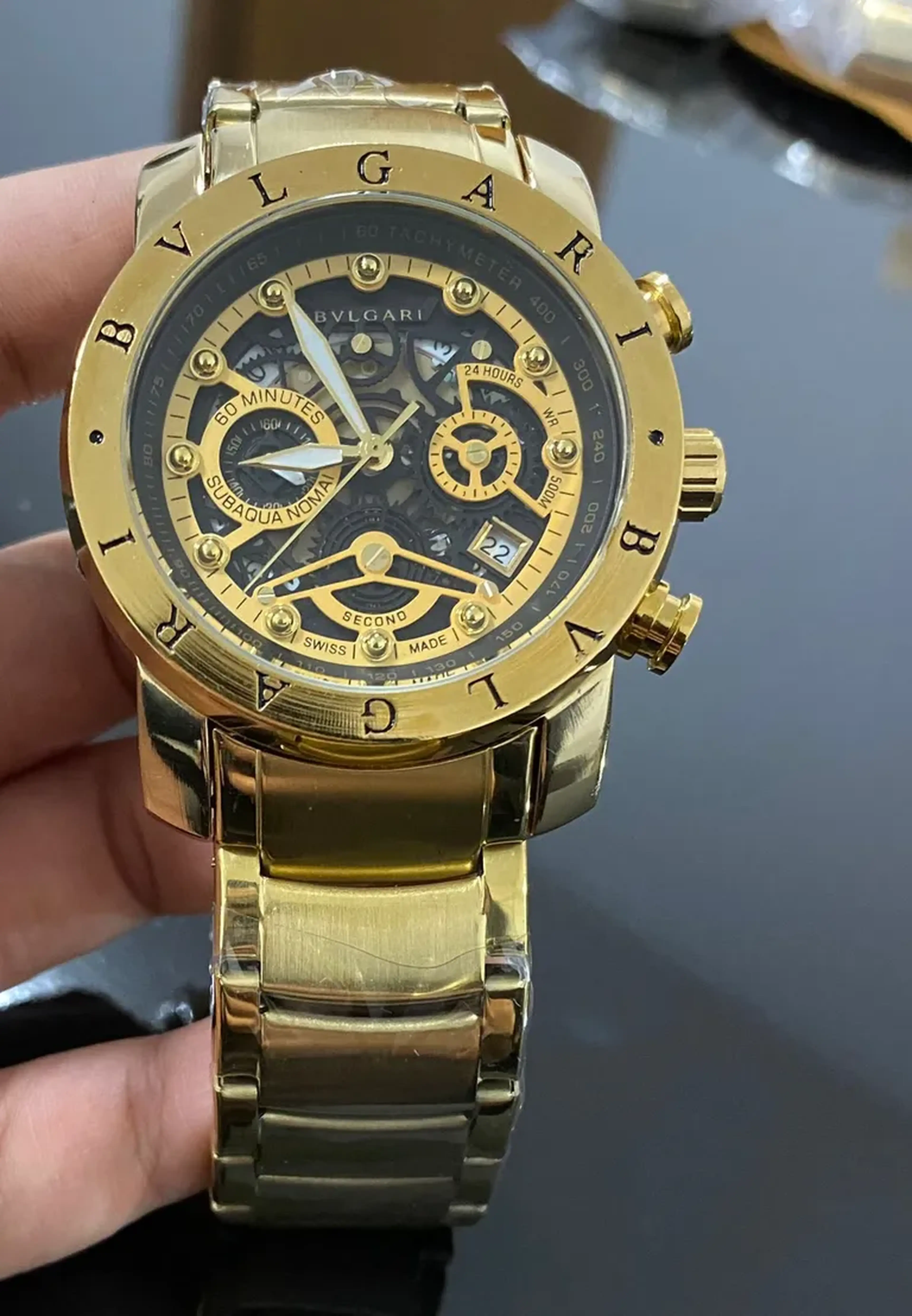 Bvlgari funcional skeleton (SINALIZE A COR NO WHATTSAPP) imagem