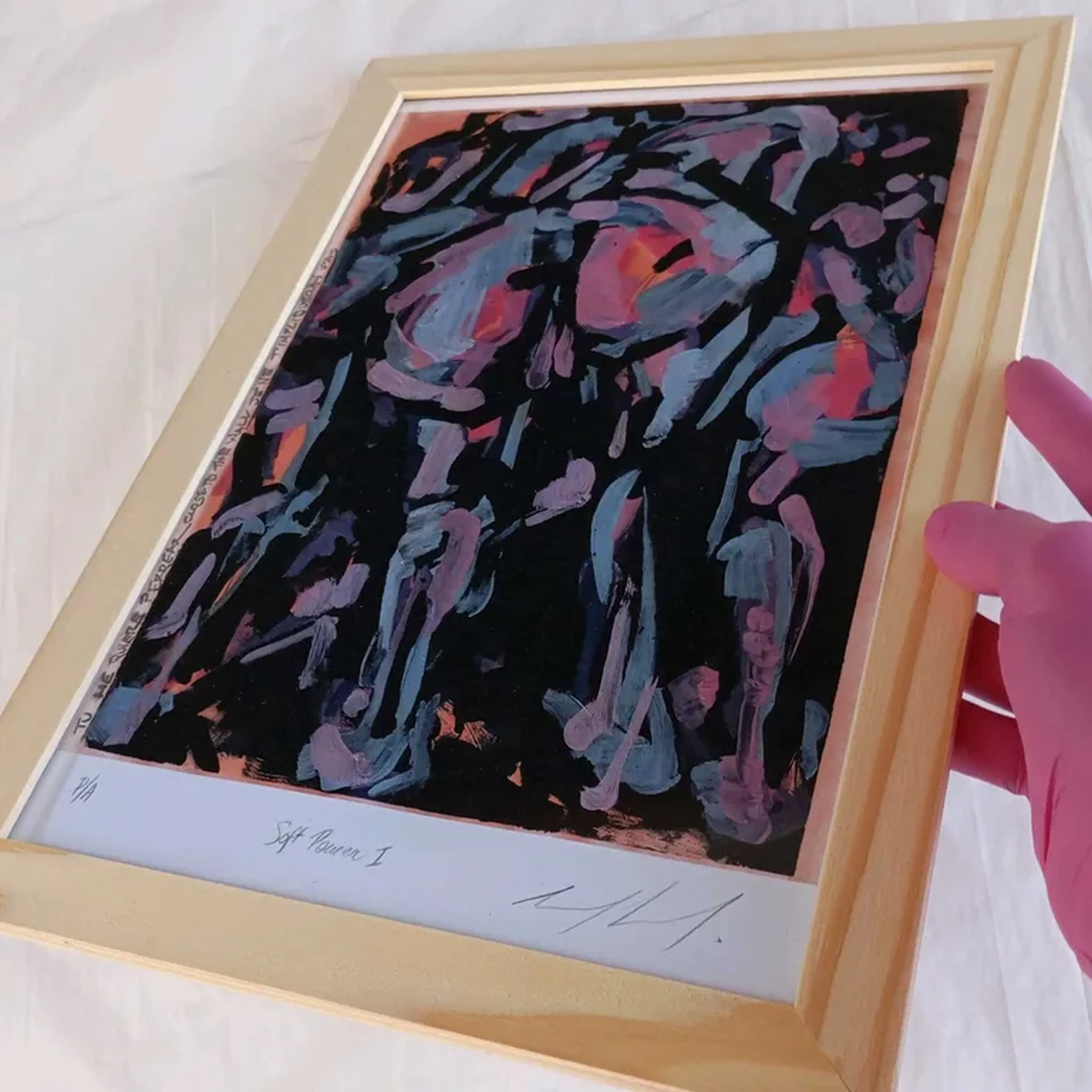 Soft Power I - 21x30 cm moldura plana imagem