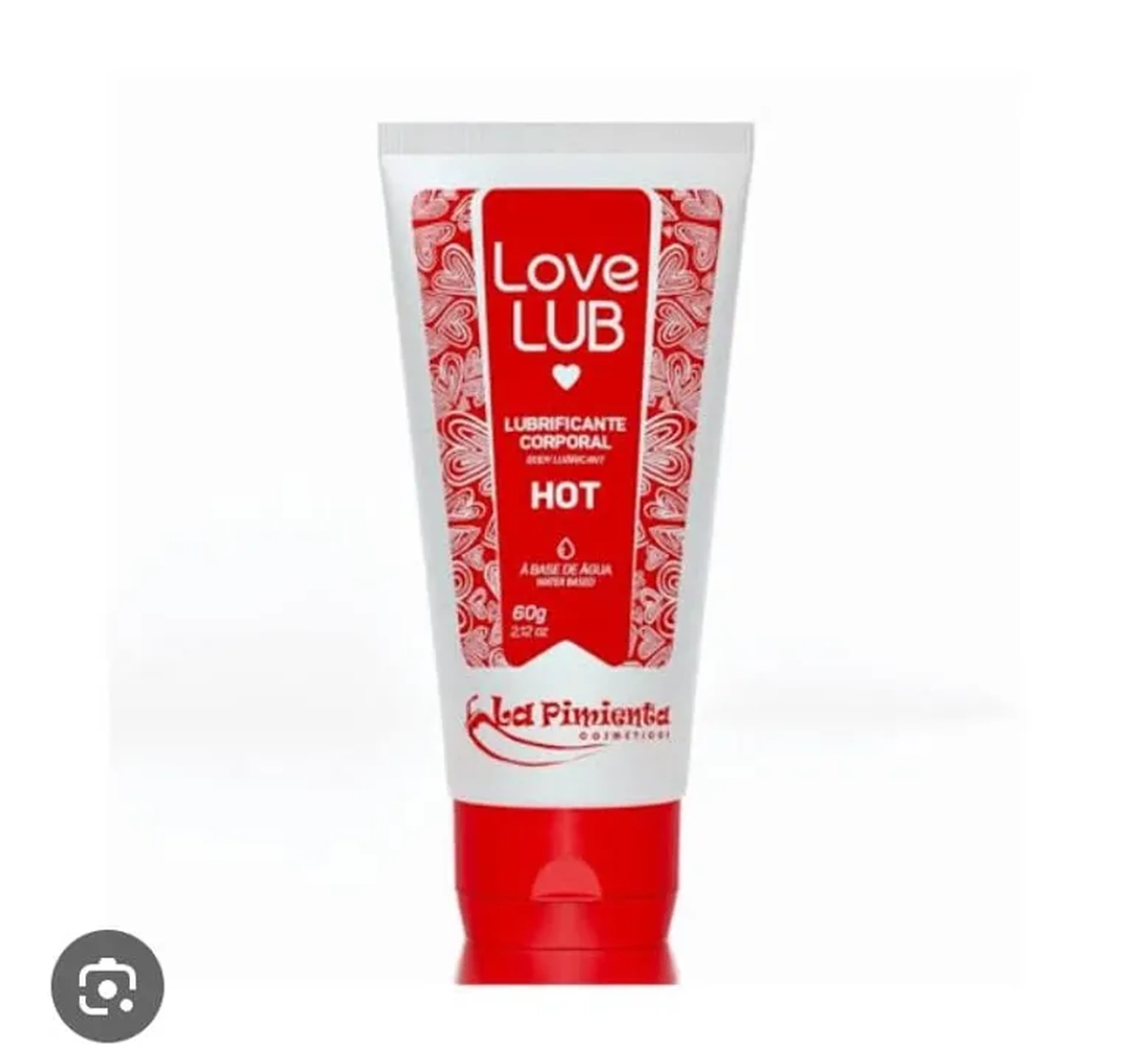 LUBRIFICANTE LOVE LUB HOT 60G - LA PIMIENTA imagem