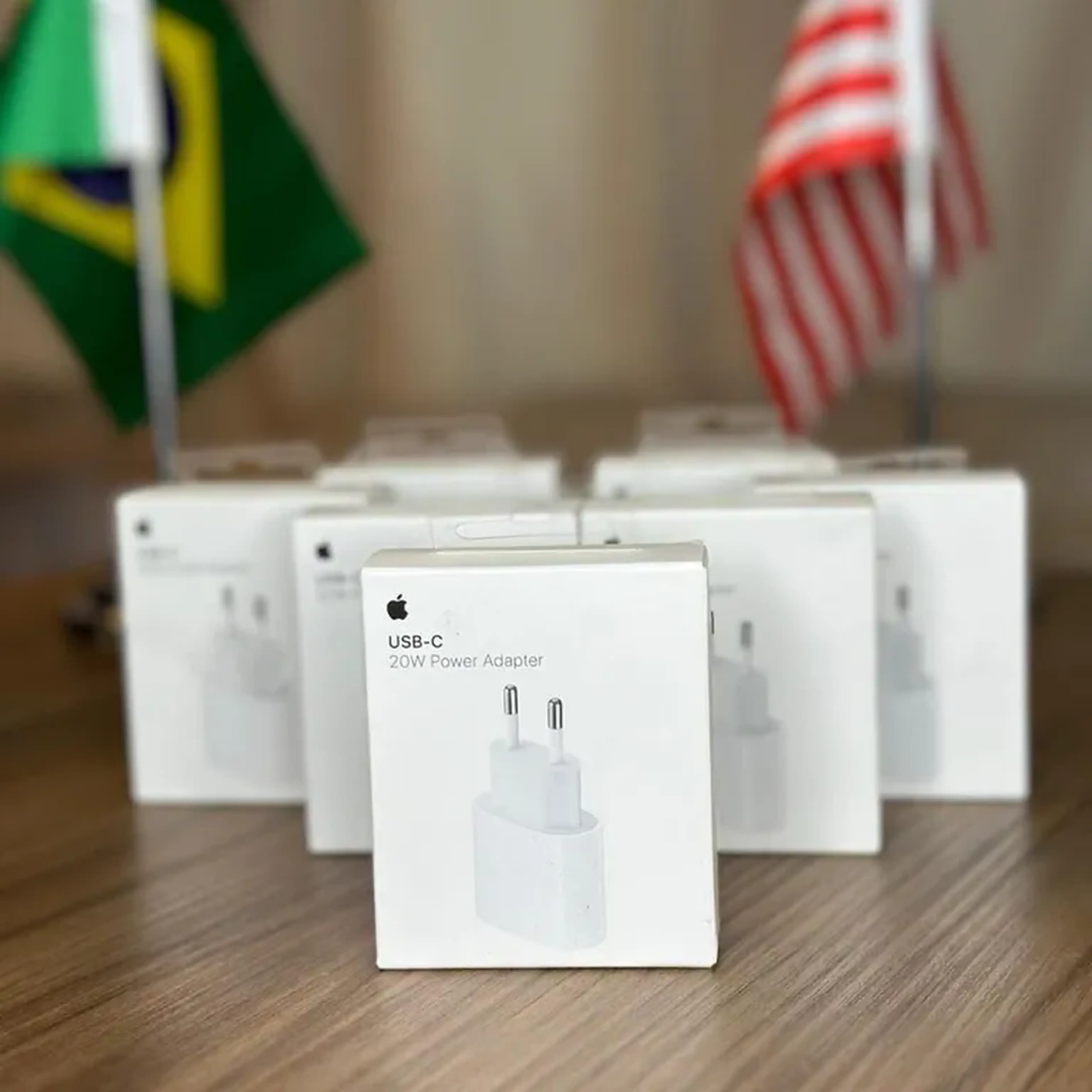 fonte carregador original Apple imagem