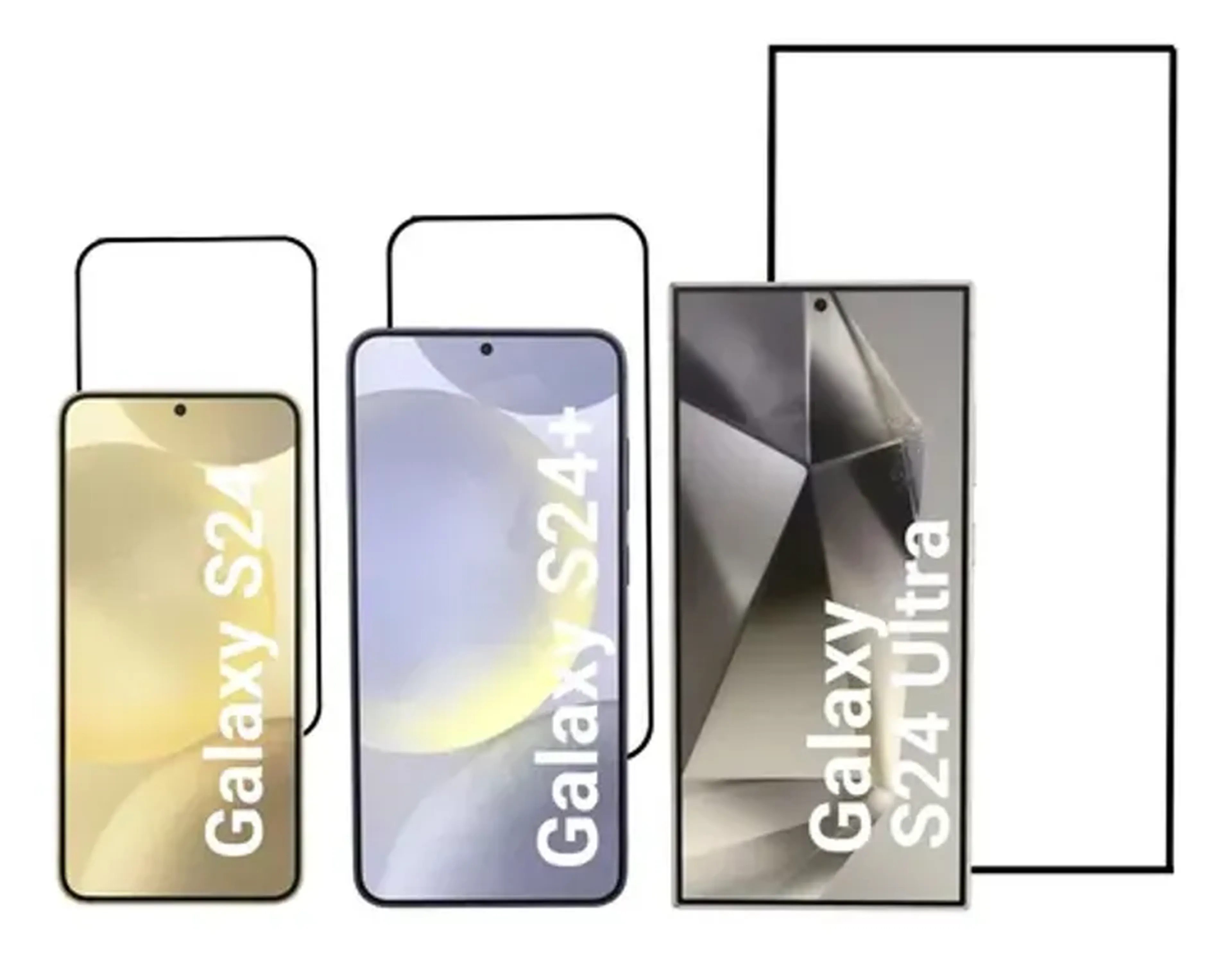 Pelicula Para Galaxy S24 Ultra, De Vidro 3D imagem