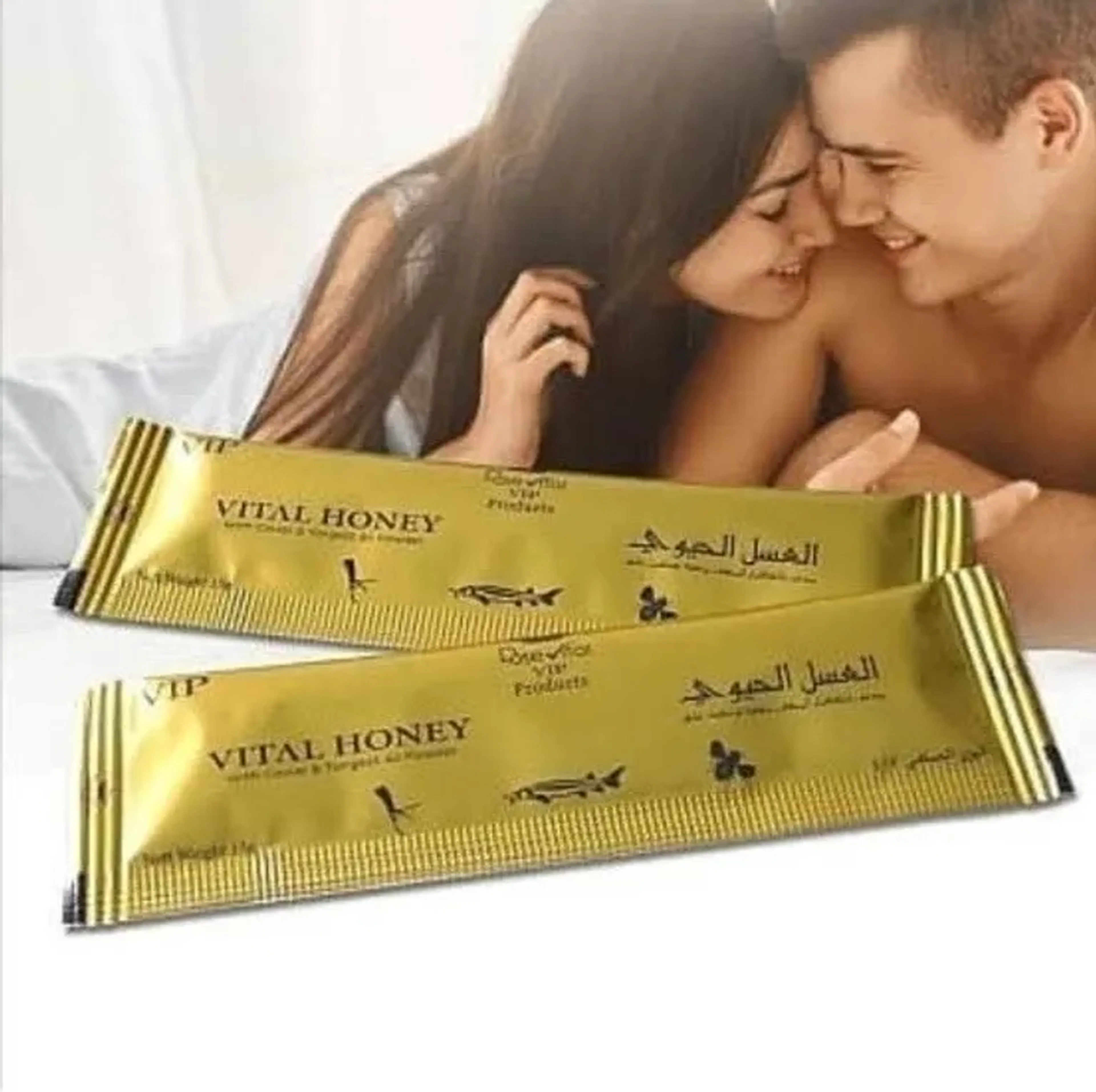 02 UNIDADES MELZINHO DO AMOR VITAL HONEY SACHÊ 15G imagem