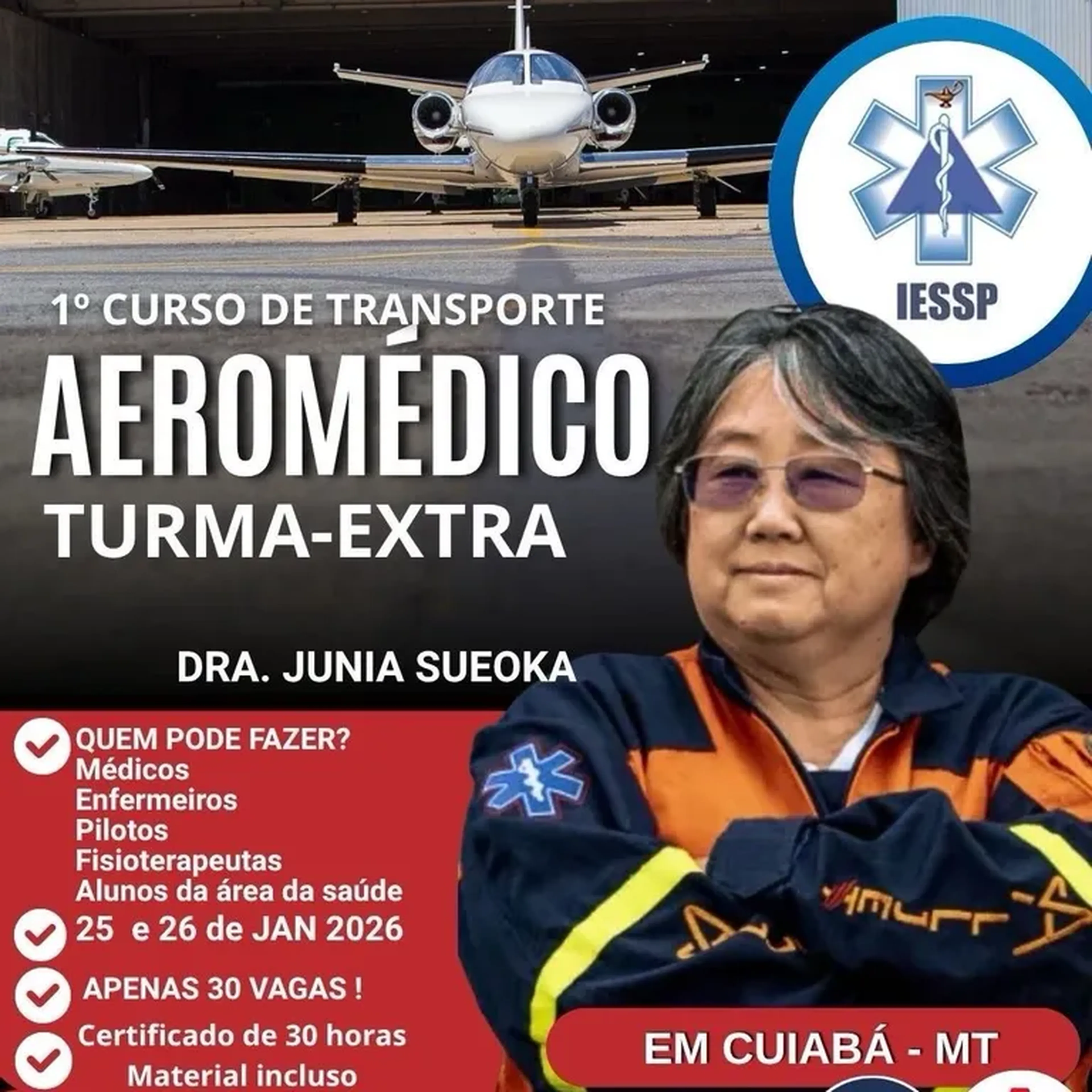 Aeromédico Cuiabá TURMA EXTRA imagem