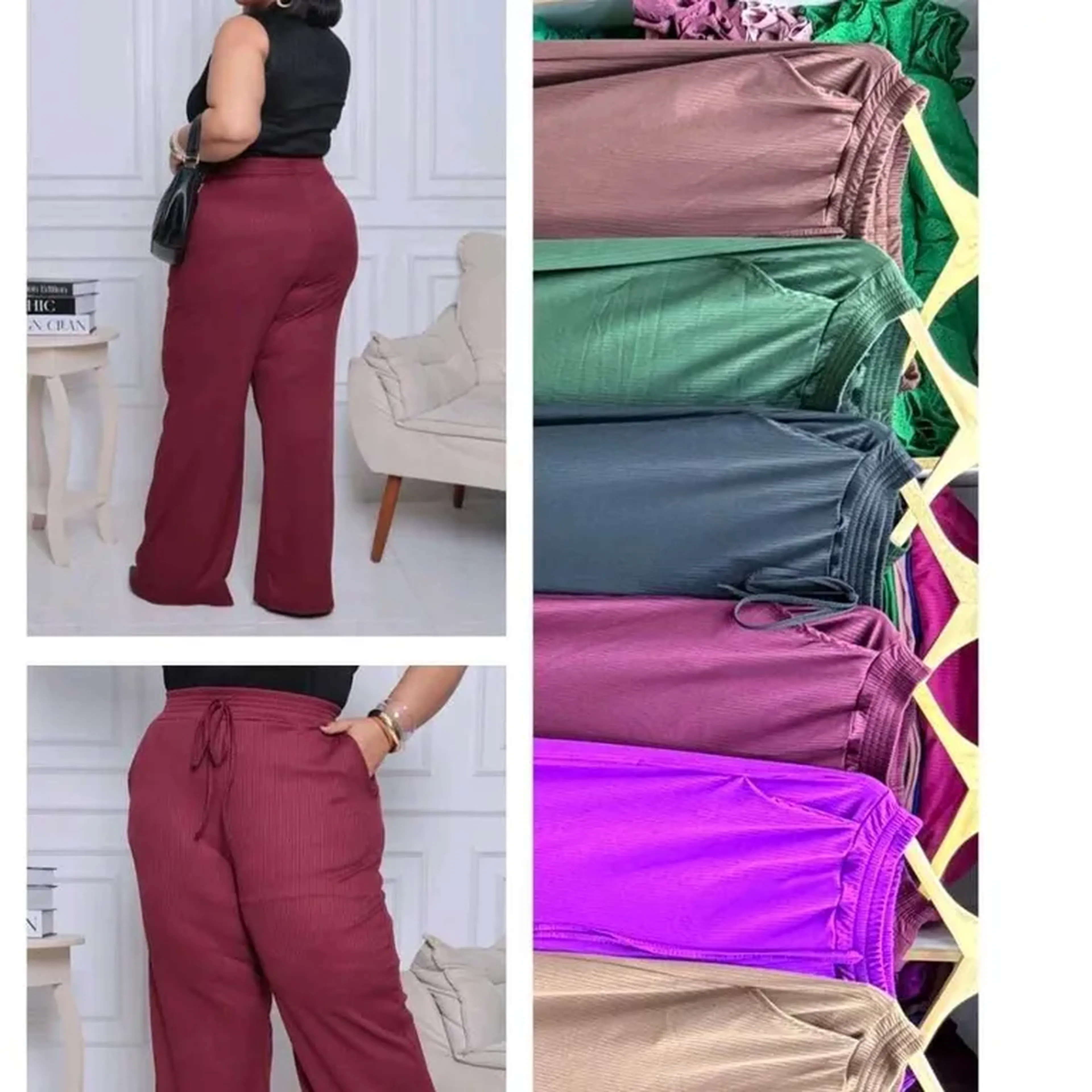 Pantalona Canelada imagem