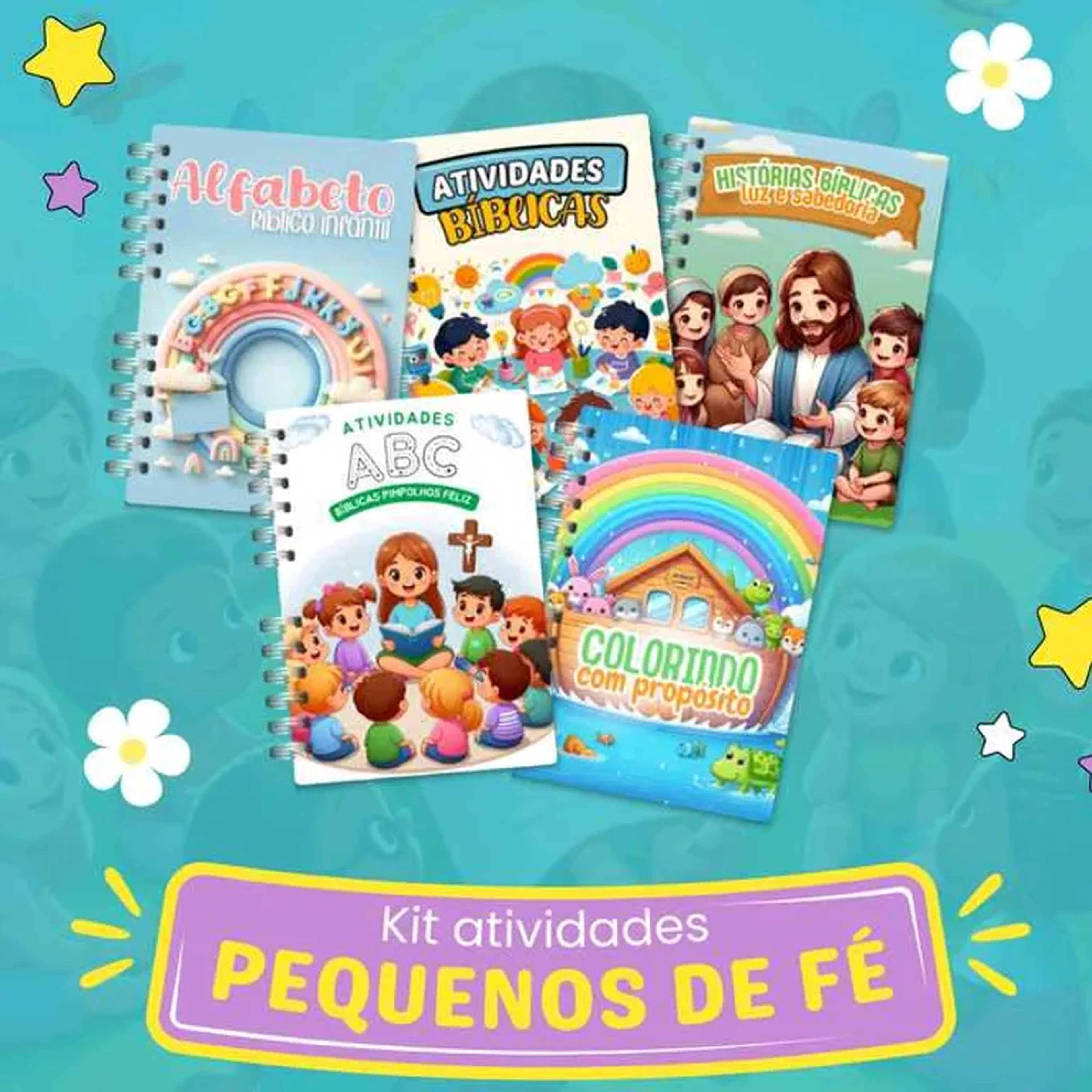 Kit Aprendendo com Fé imagem