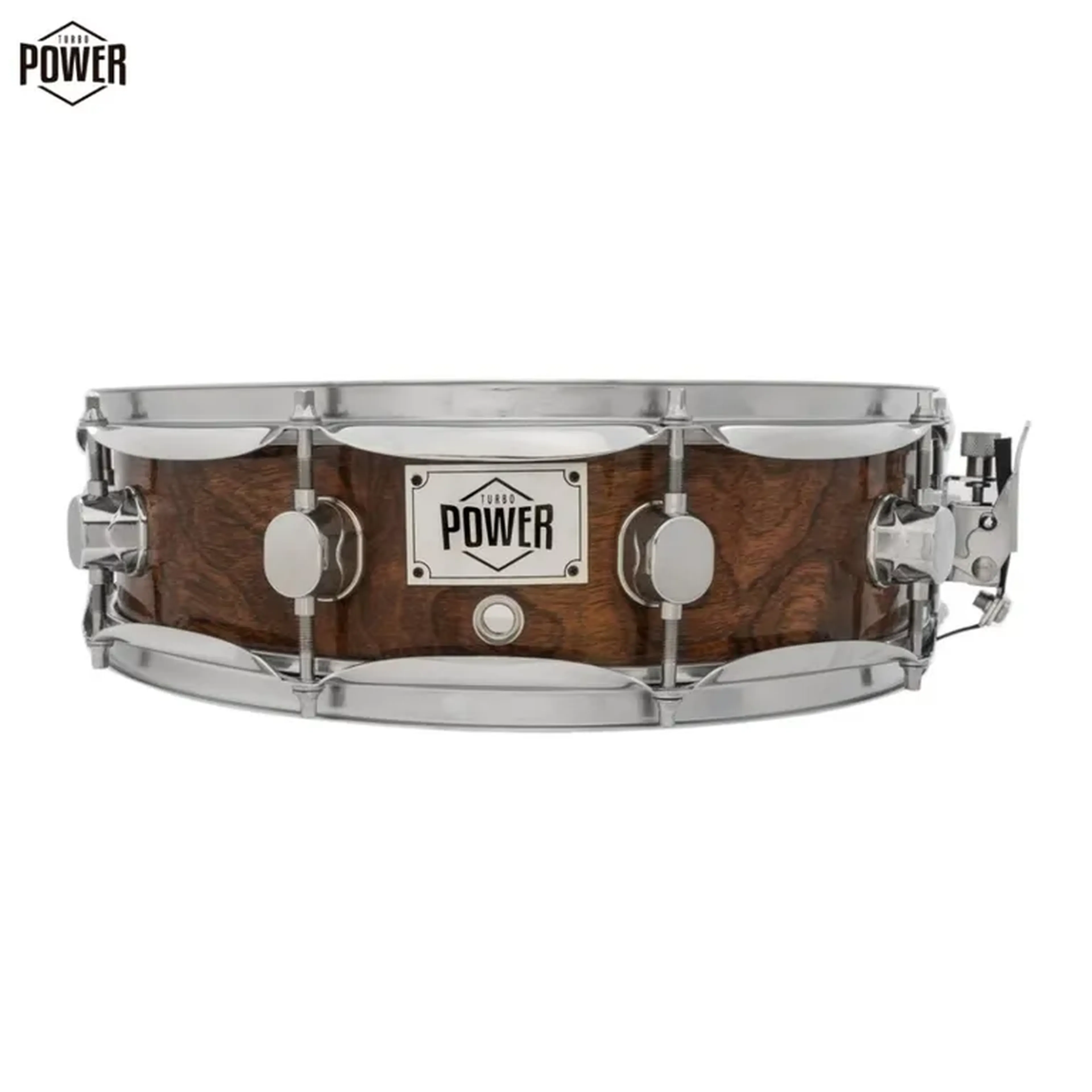 Caixa para Bateria 14x4 - Cor Mogno imagem