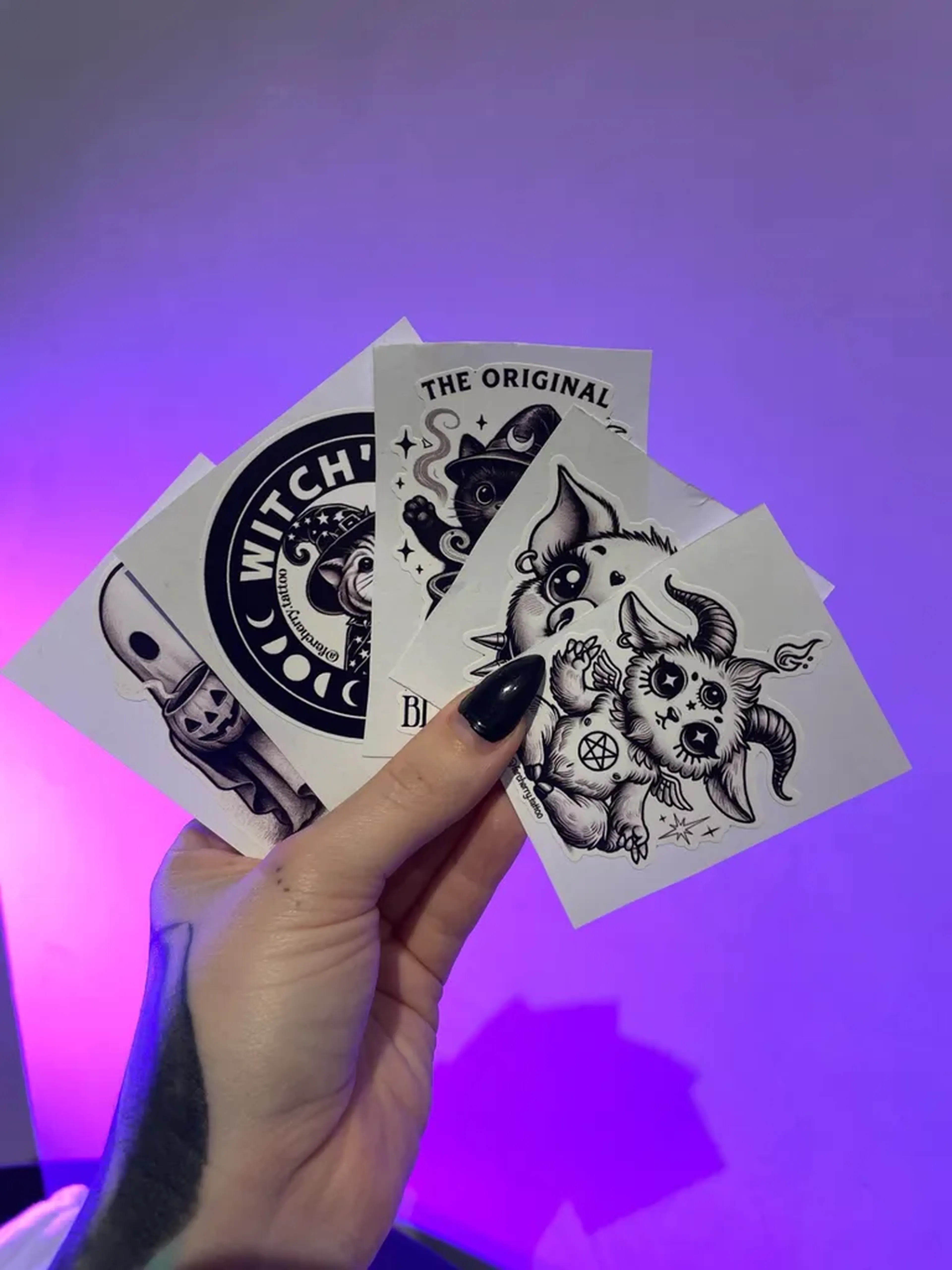 Pack 5 stickers imagem