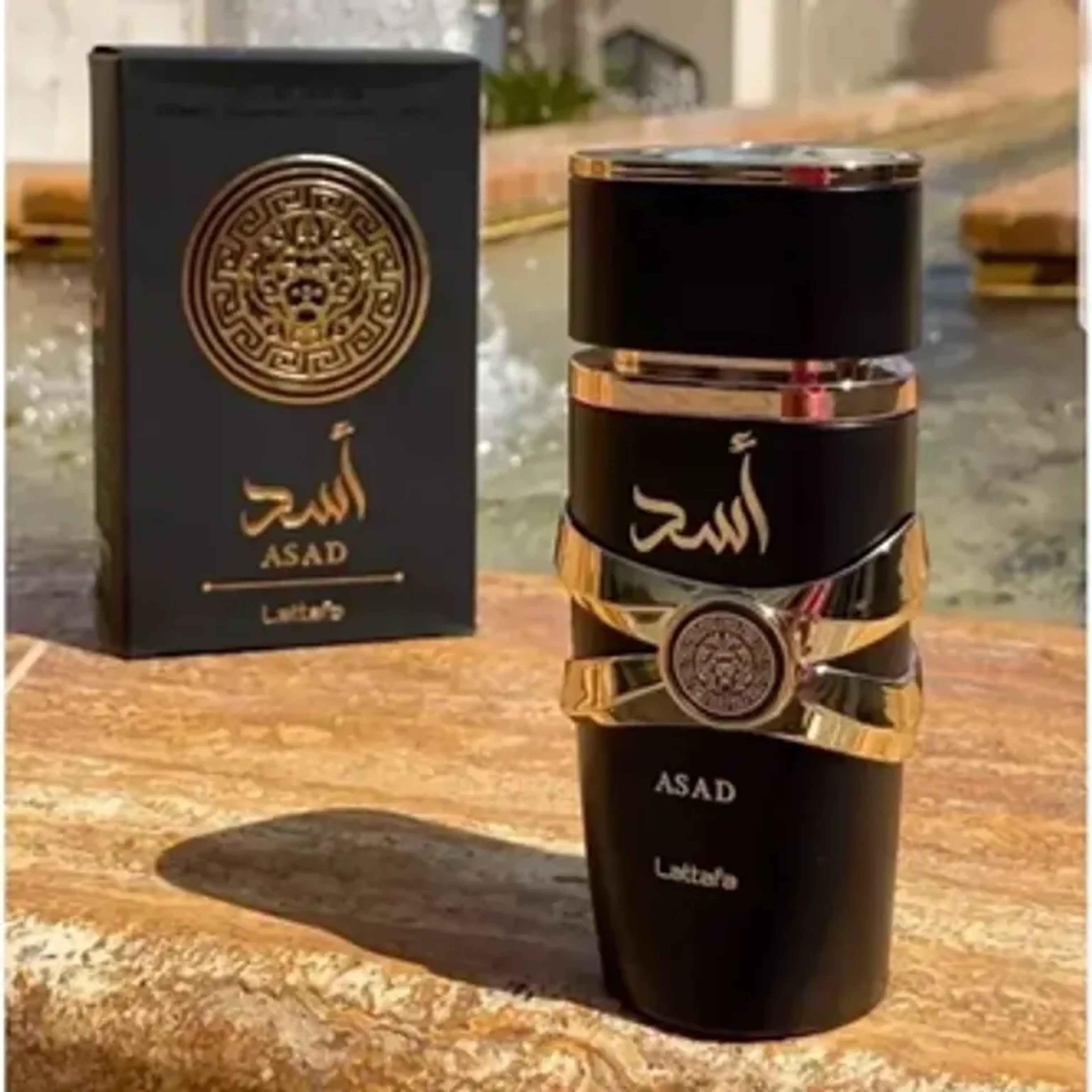LATTAFA ASAD BLACK EDP 100 ML imagem