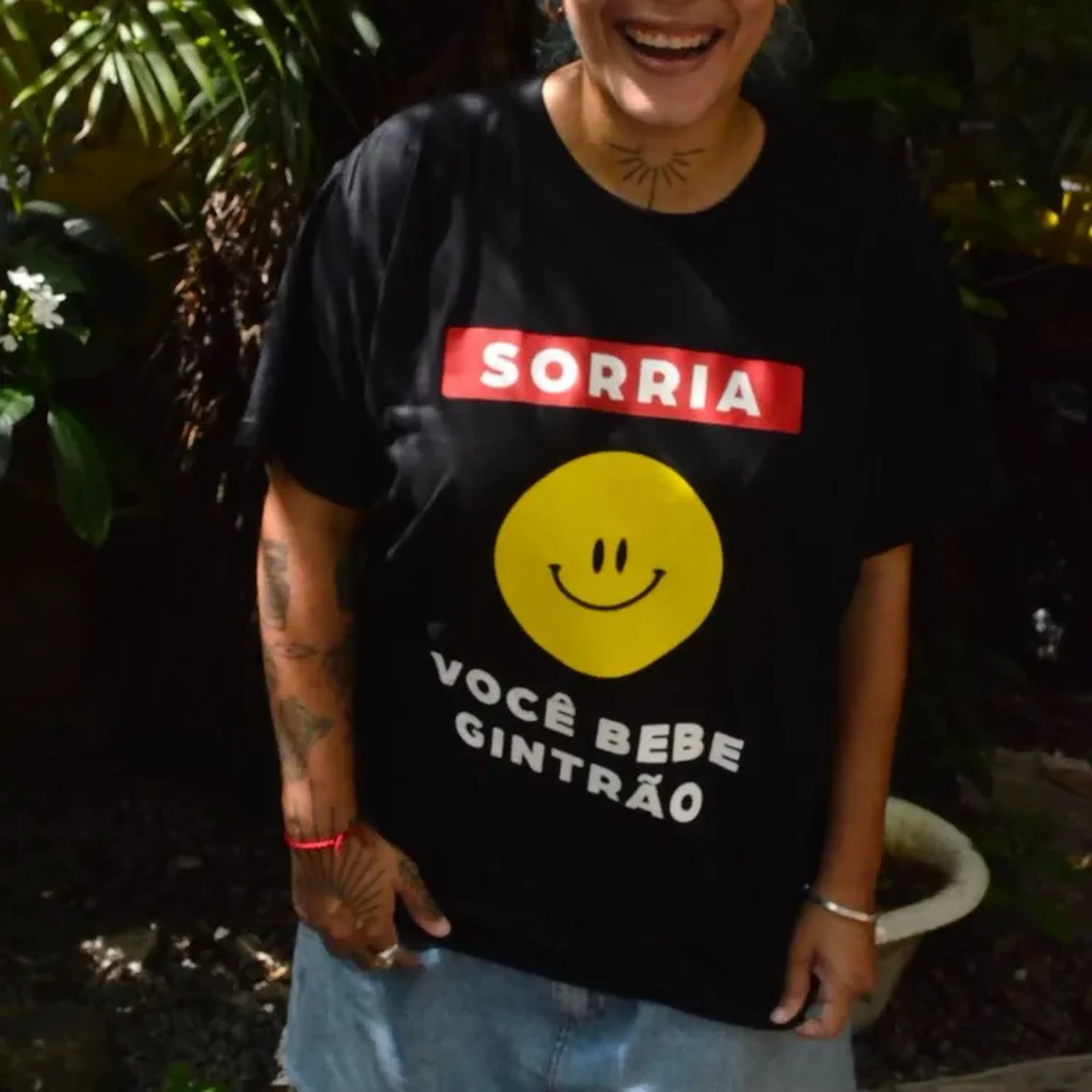 CAMISAS - SORRIA VOCÊ BEBE GINTRÃO imagem