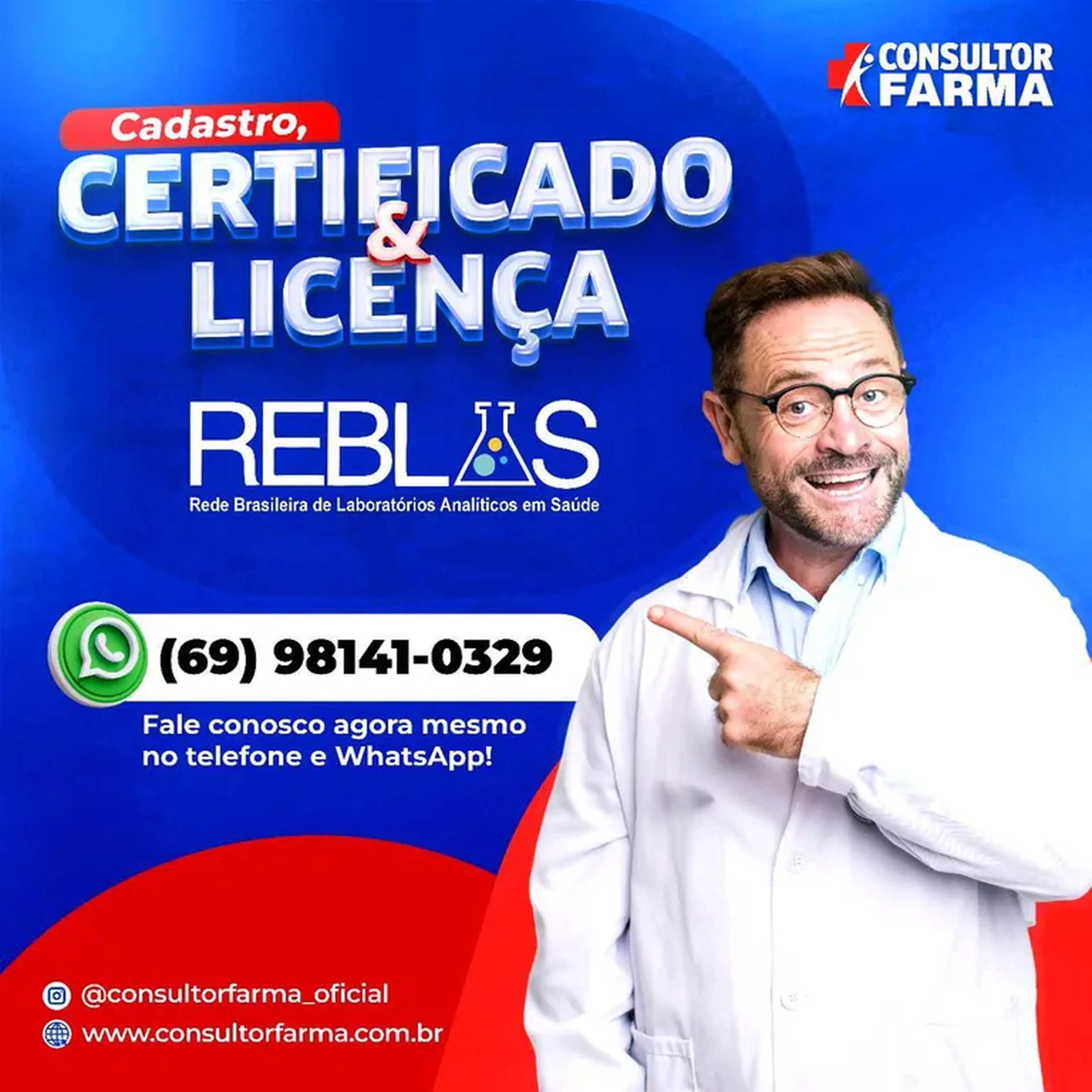 REBLAS - Cadastro, Certificado e Licença ANVISA imagem