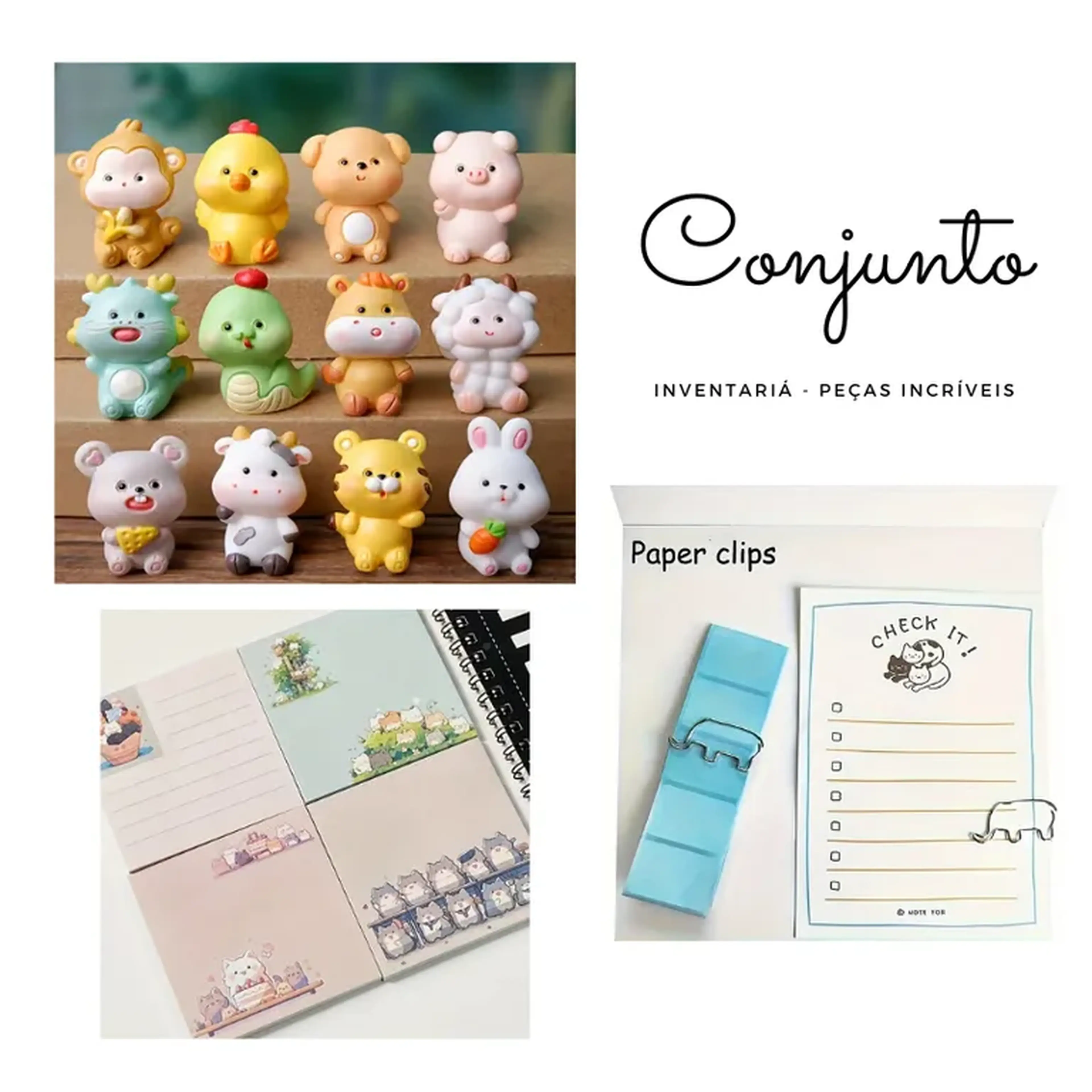 Conjunto Inventariá - 65 Itens - Cod.: OZH8721 imagem