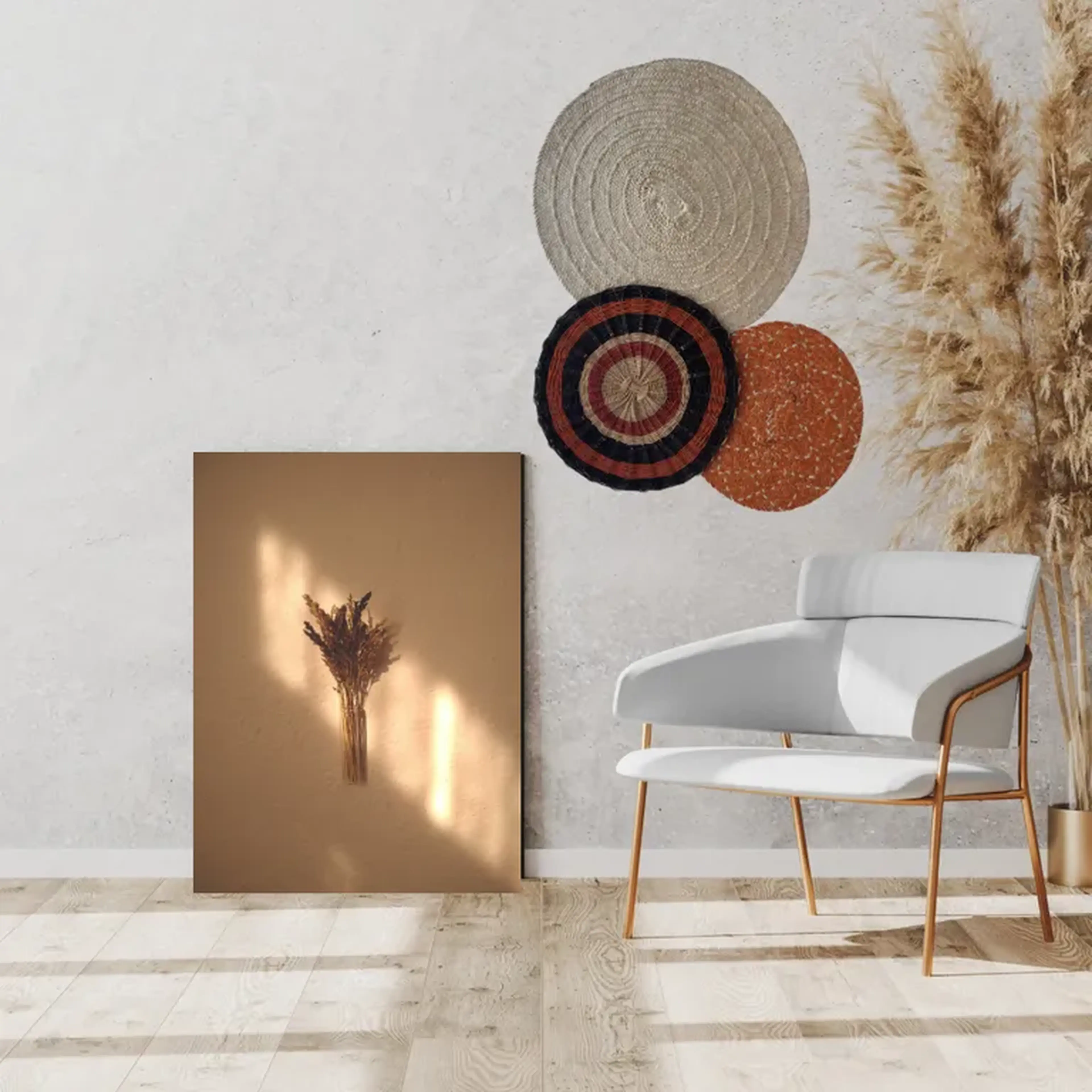 Kit Decorativo Tuane 3 Pçs 90cm montado imagem