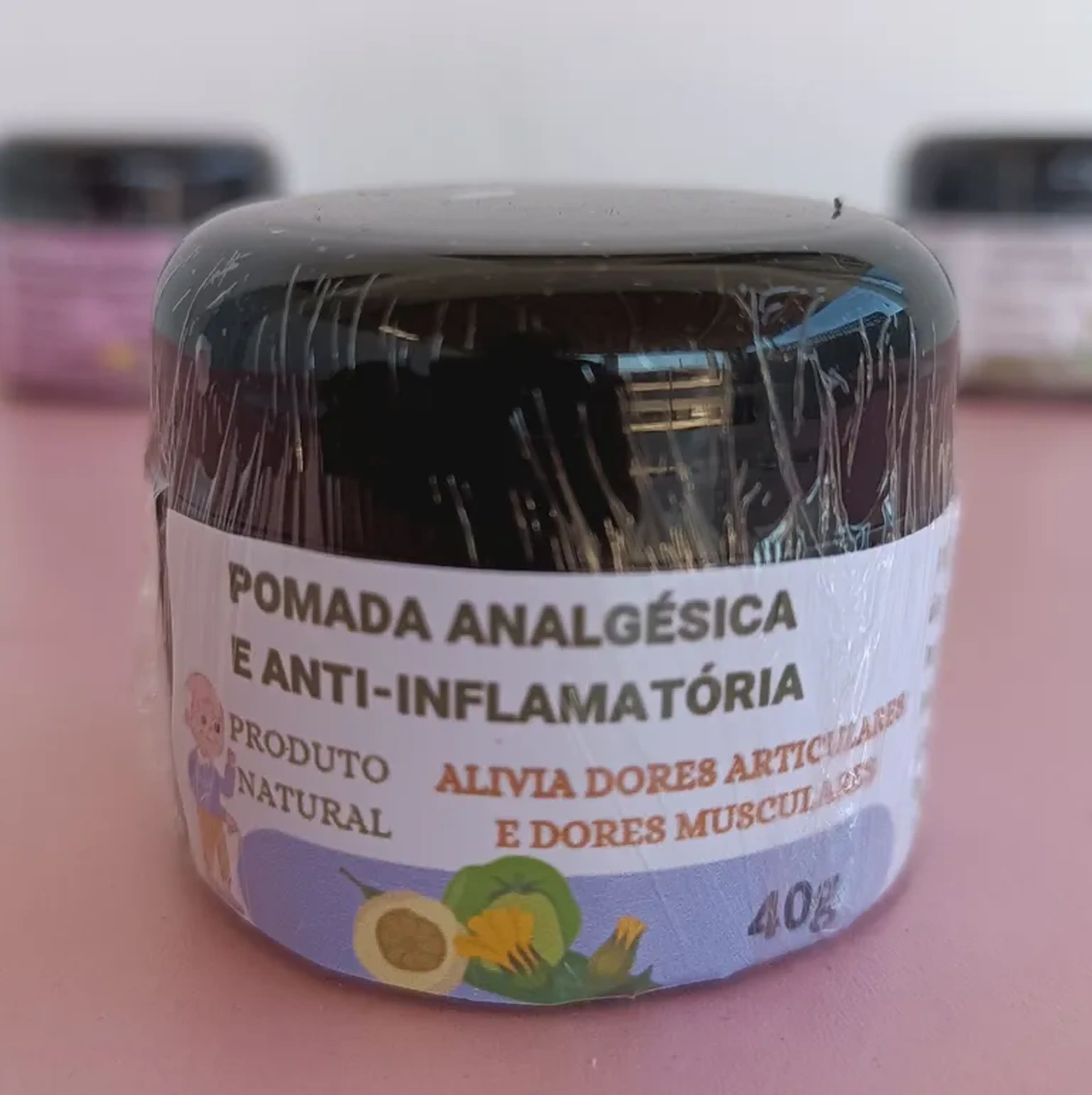 Pomada natural para dores articulares imagem