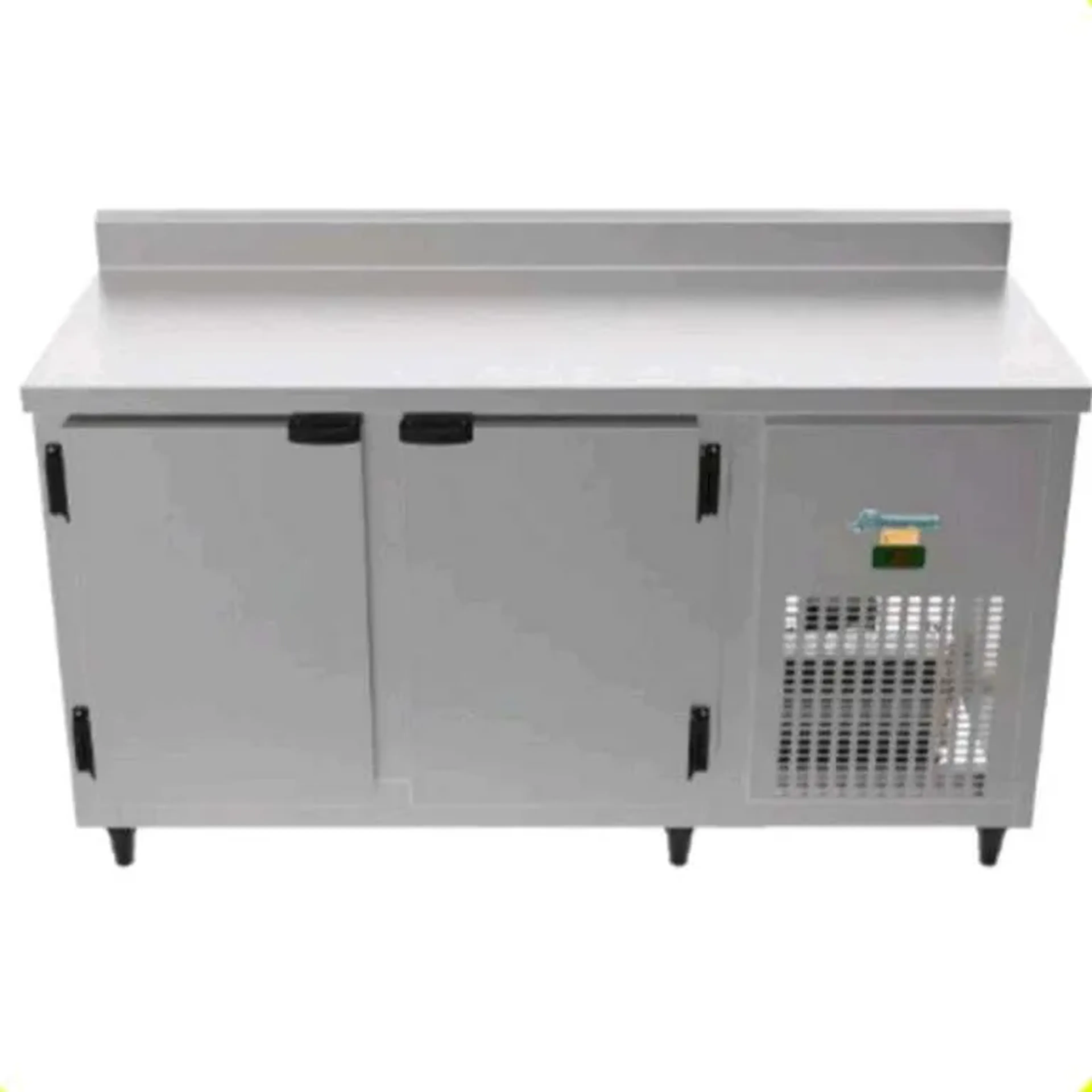 (SEJA UM PATROCINADOR) Bancada Refrigerator de Aço Inoxidável imagem