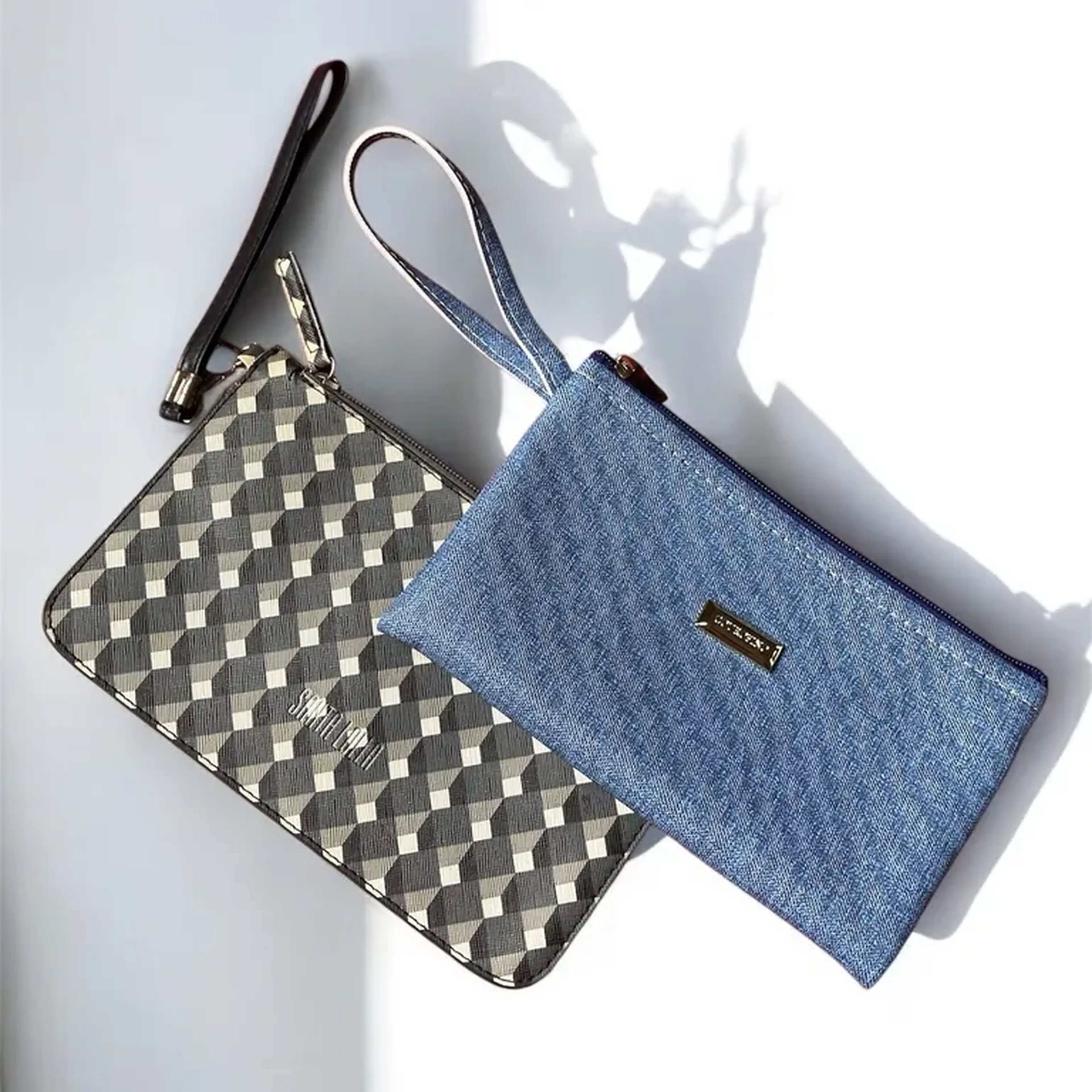 Bolsinhas estilo clutch Santa Lolla e Courofino ✨ imagem