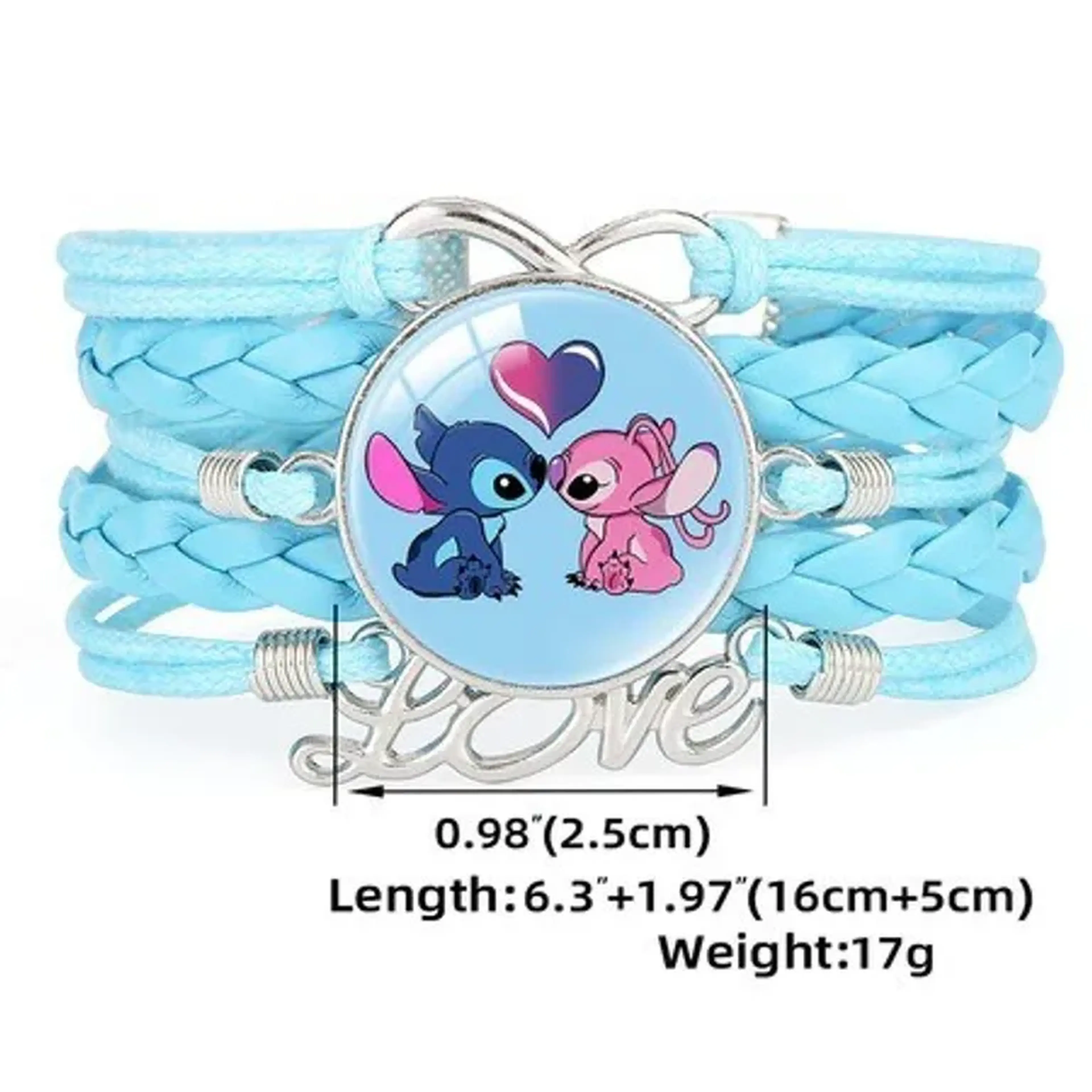 pulseira stichi personalizada imagem