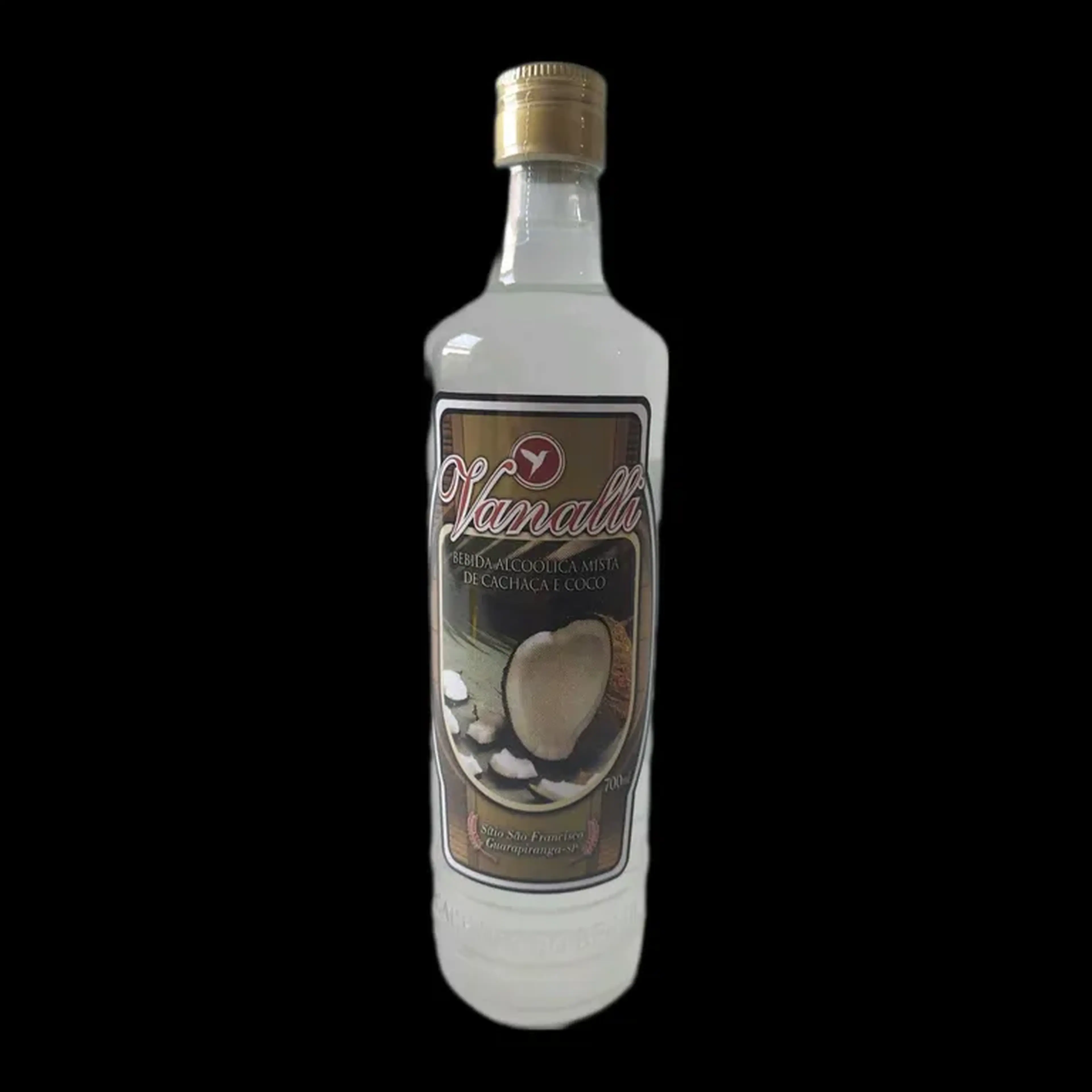 Bebida Alcoólica Mista de Cachaça e Coco Vanalli - 700 ml imagem