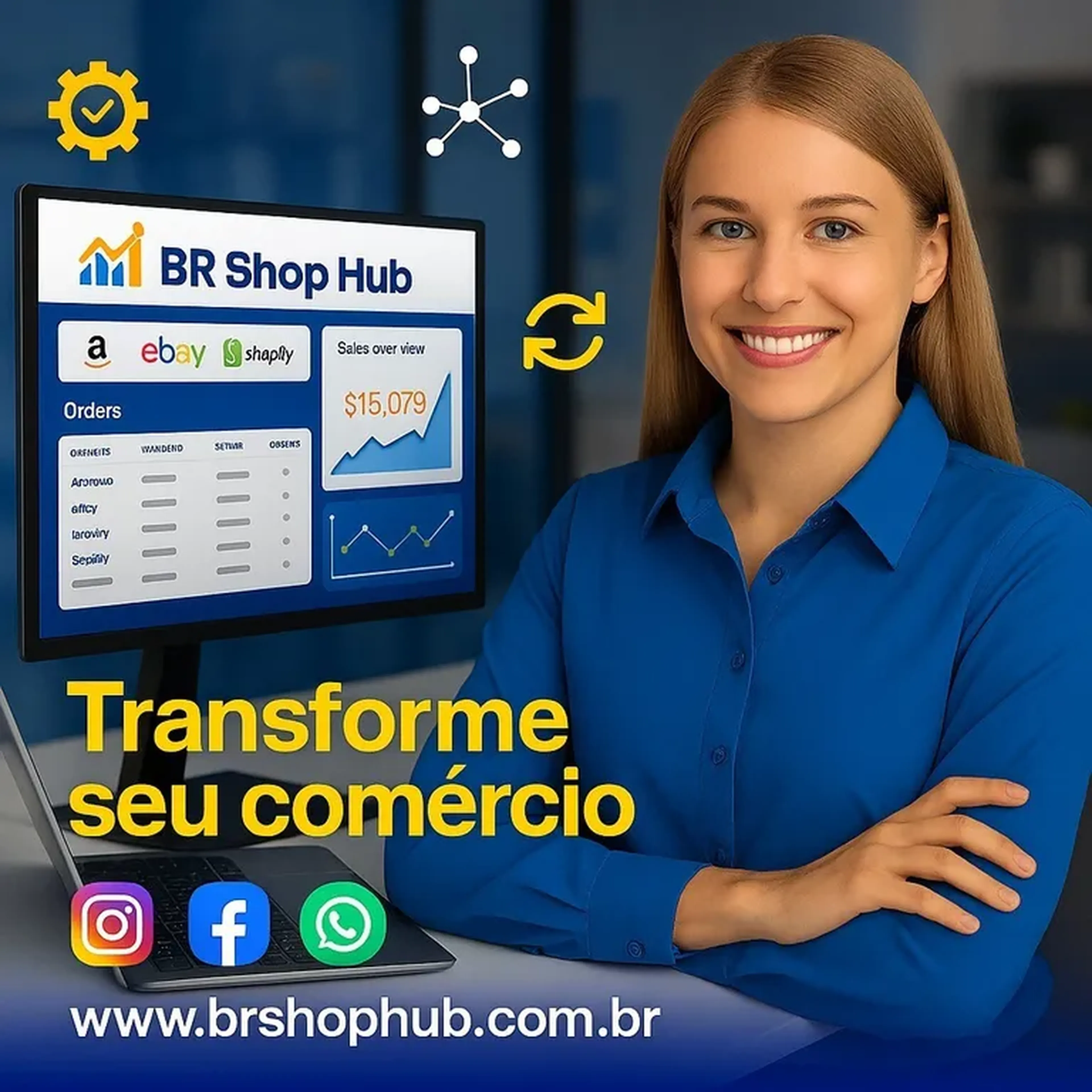 BR SHOP HUB l Catalogo Virtual l Setup imagem