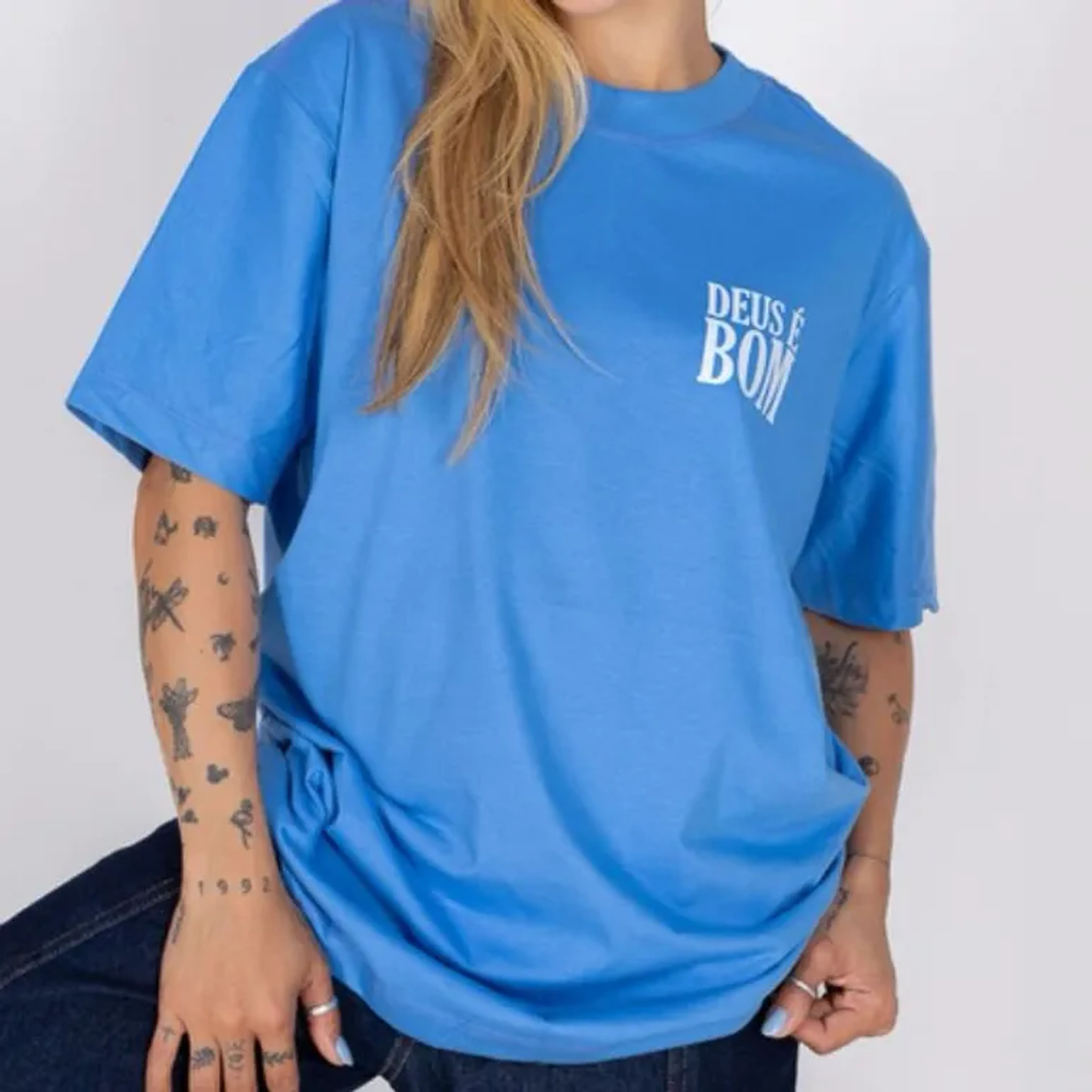 Camiseta Deus é bom imagem