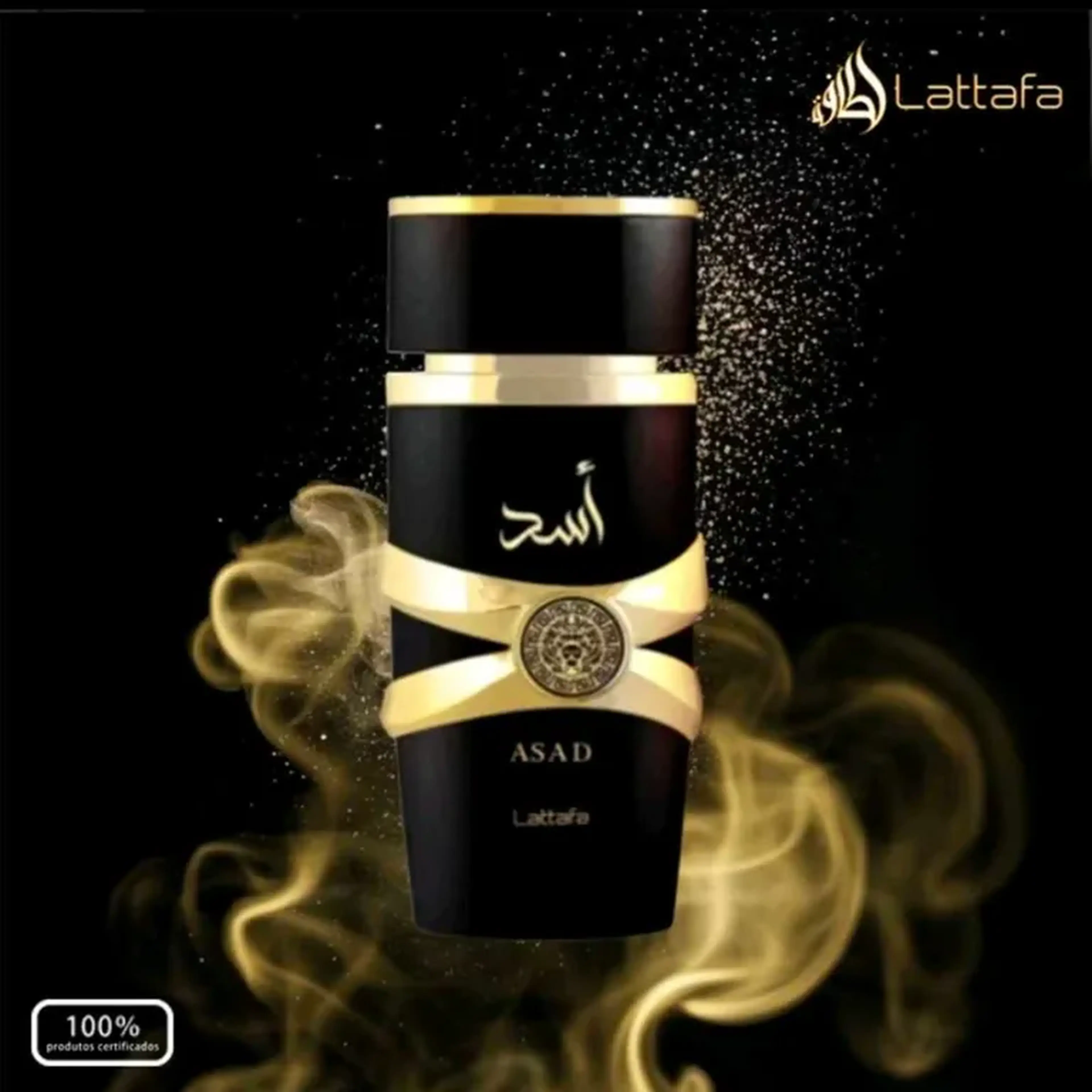 Perfume Asad Lattafa 100ml imagem