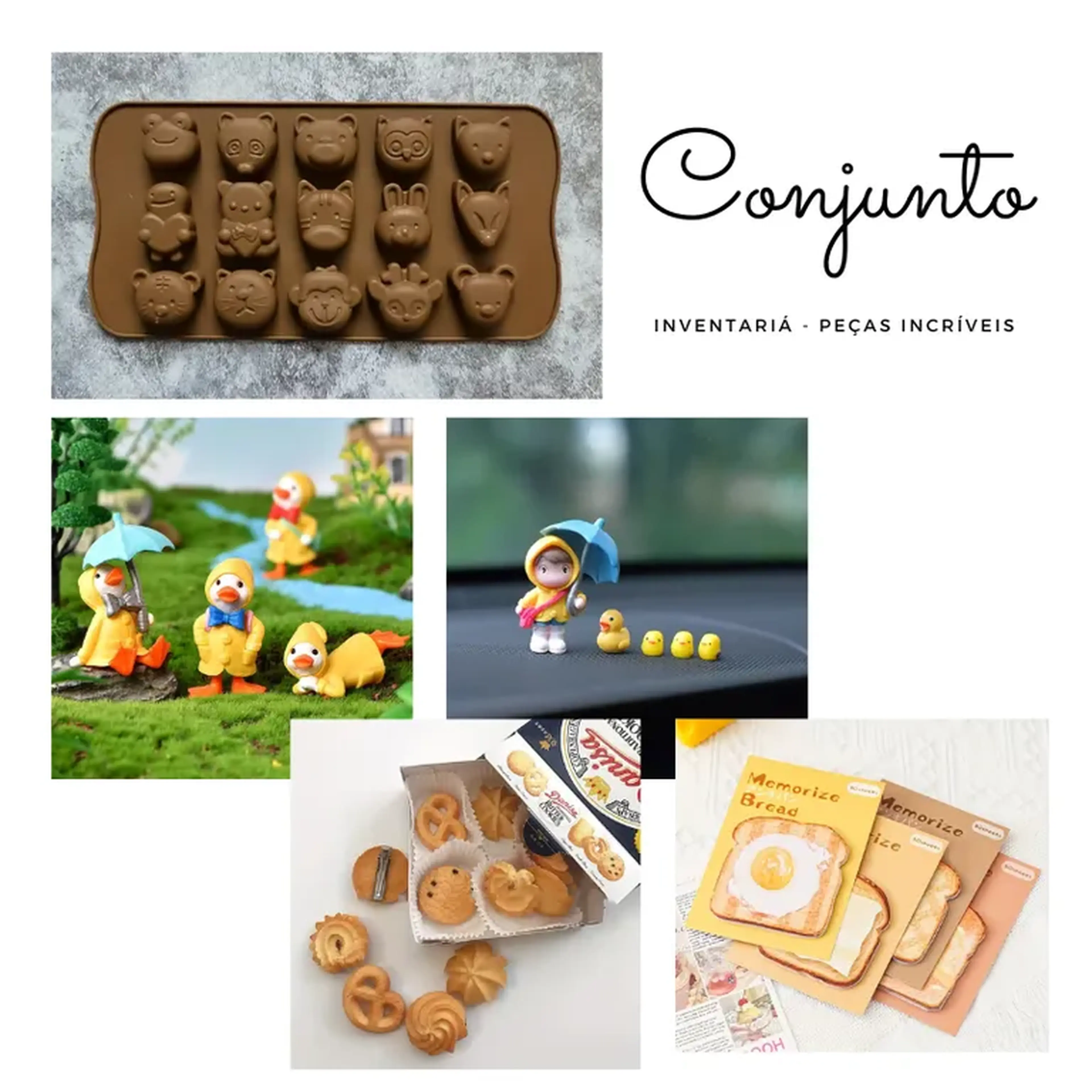 Conjunto Inventariá - 20 Itens - BDD1284 imagem