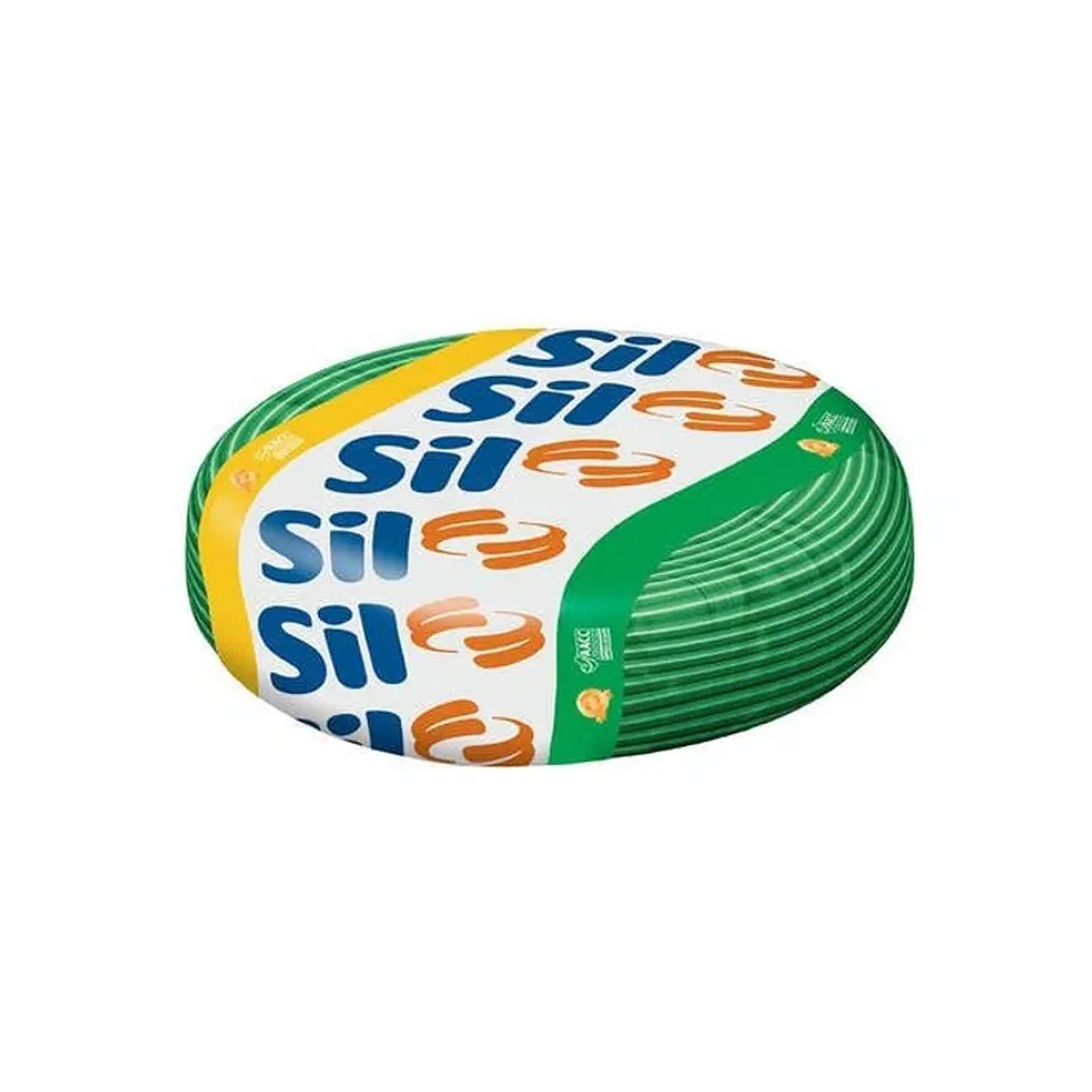 Rolo 100m Cabo flexivel Sil 25mm VERDE imagem
