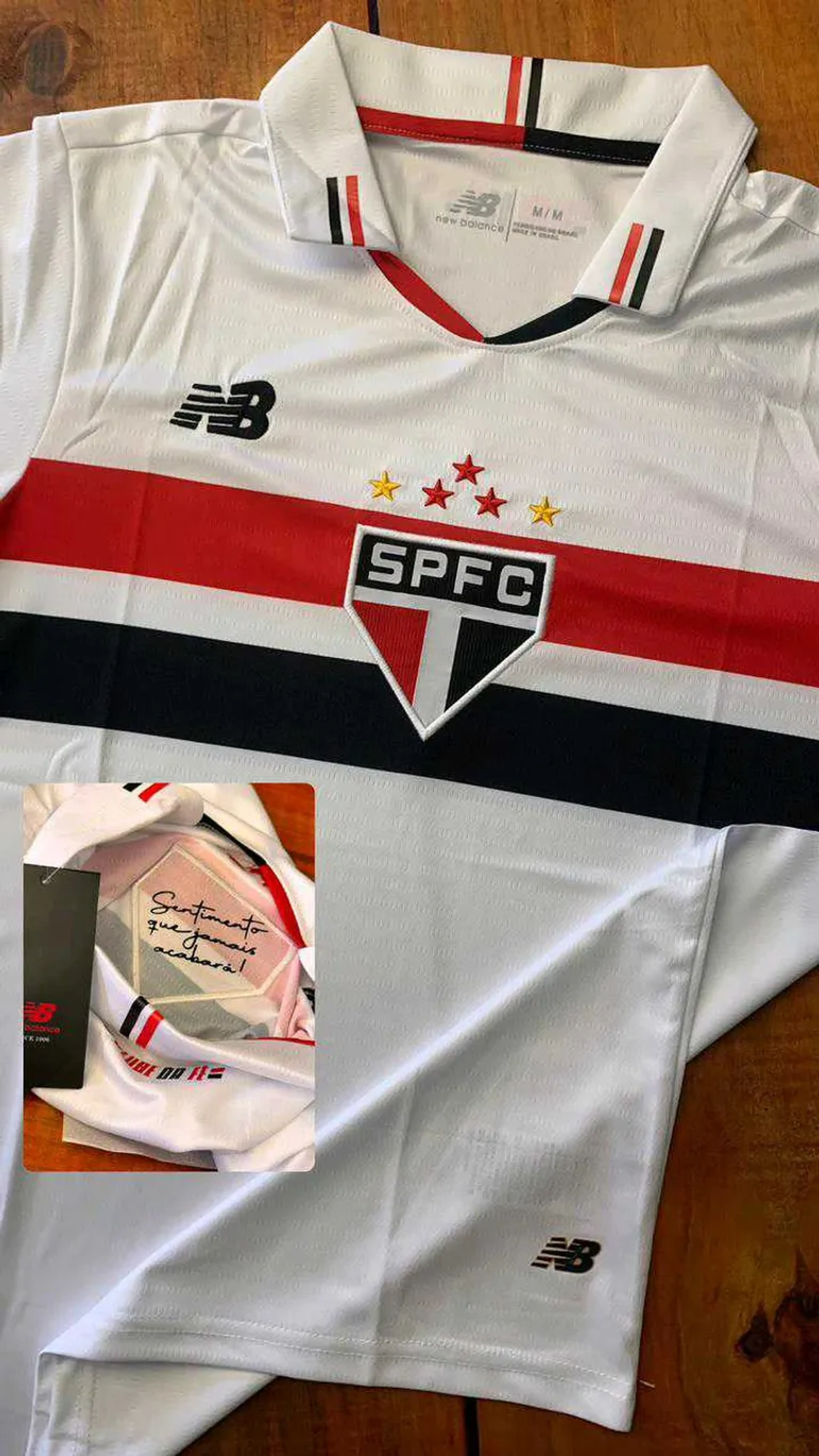 Uniforme I São Paulo New Balance imagem