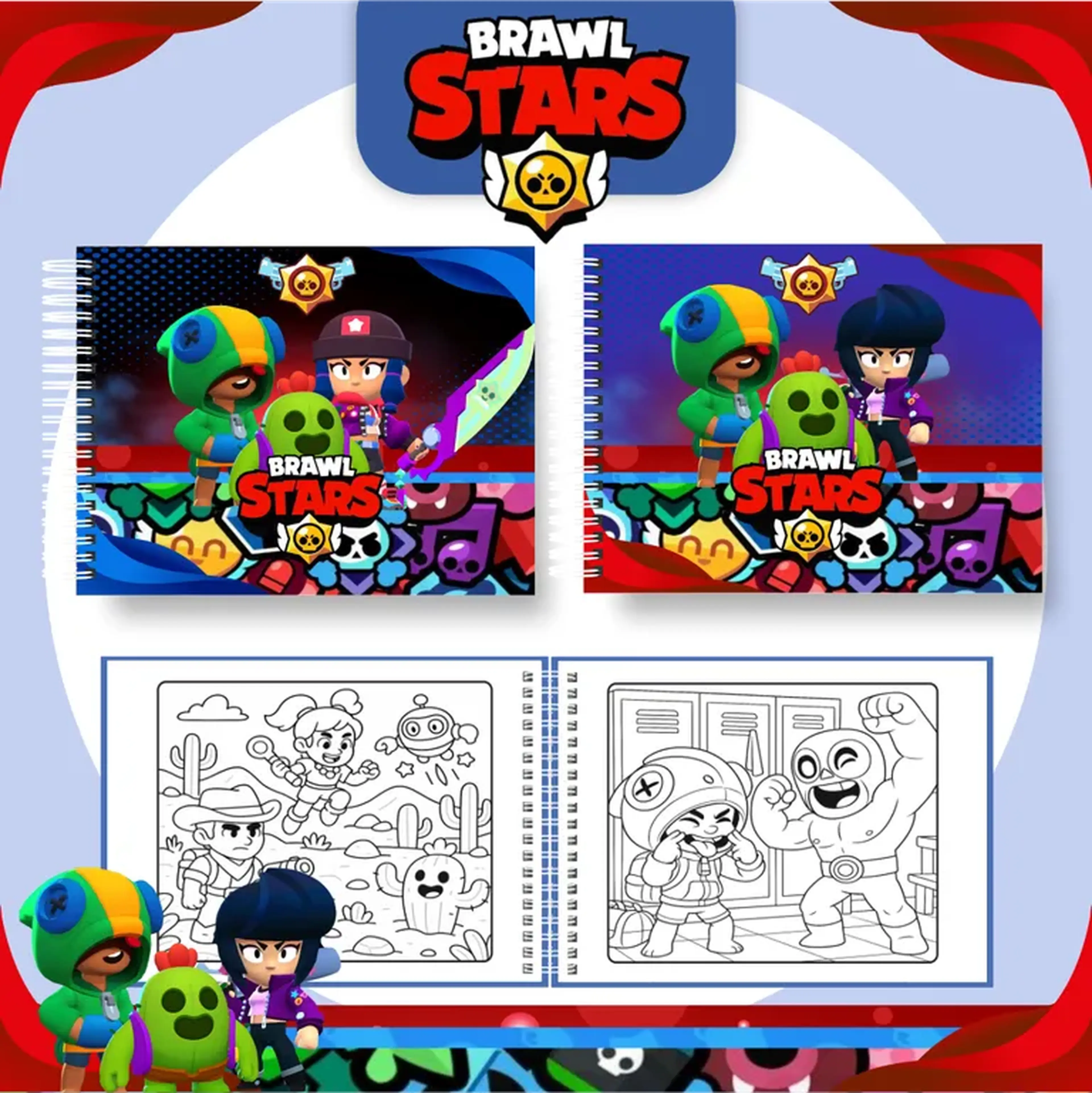 Brawl Stars Colorir imagem