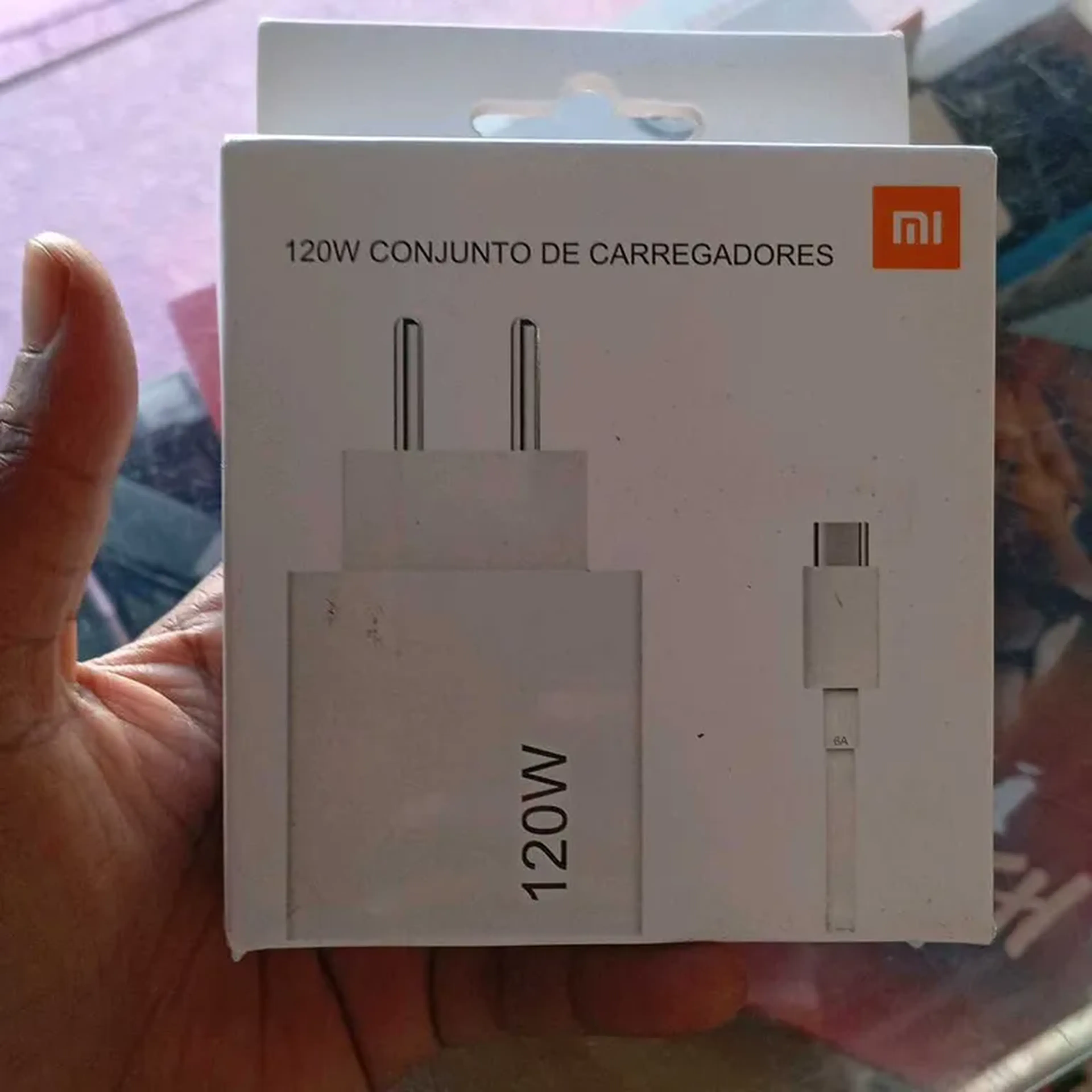 carregador 120 w imagem