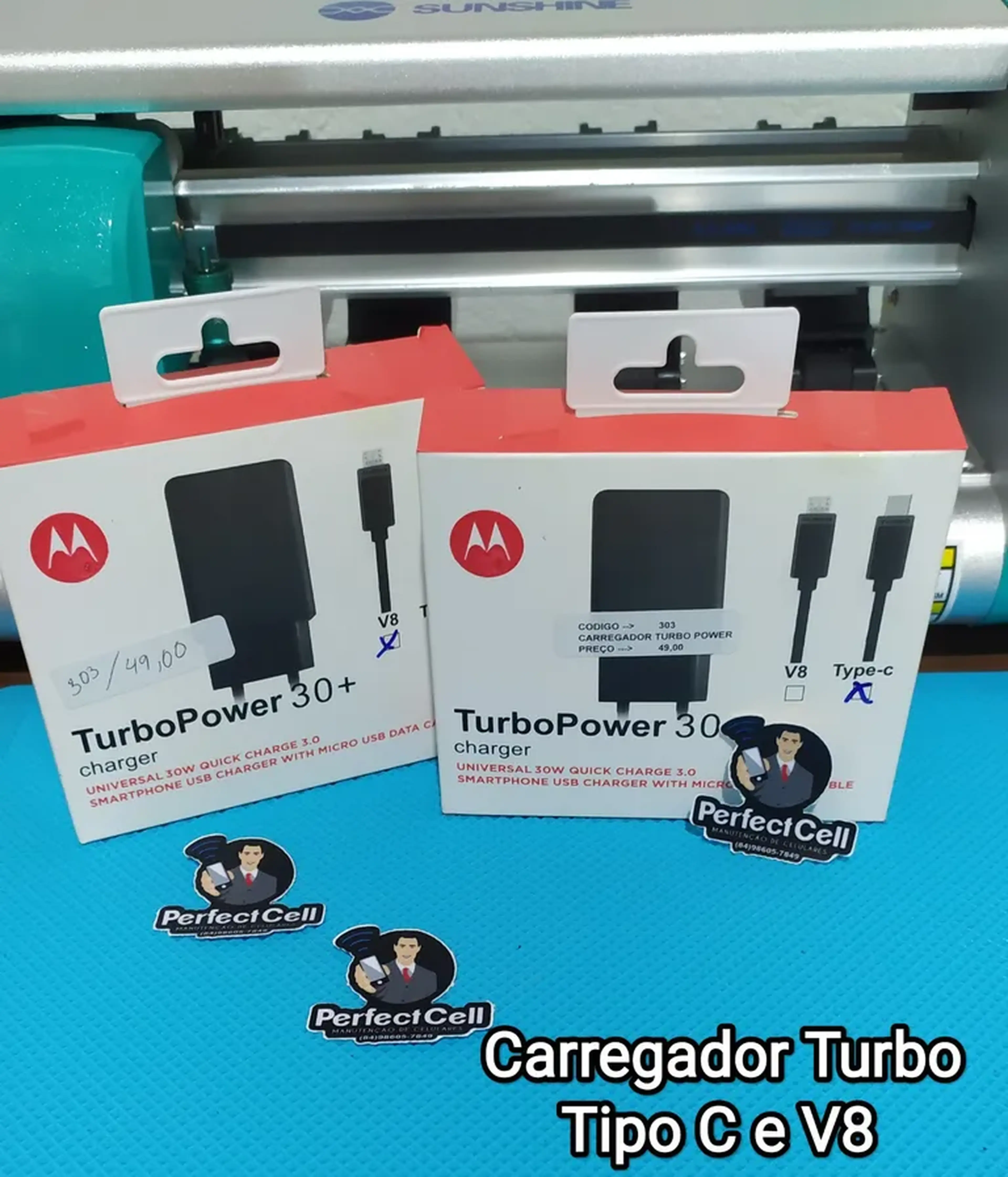 Carregador Turbo Motorola imagem