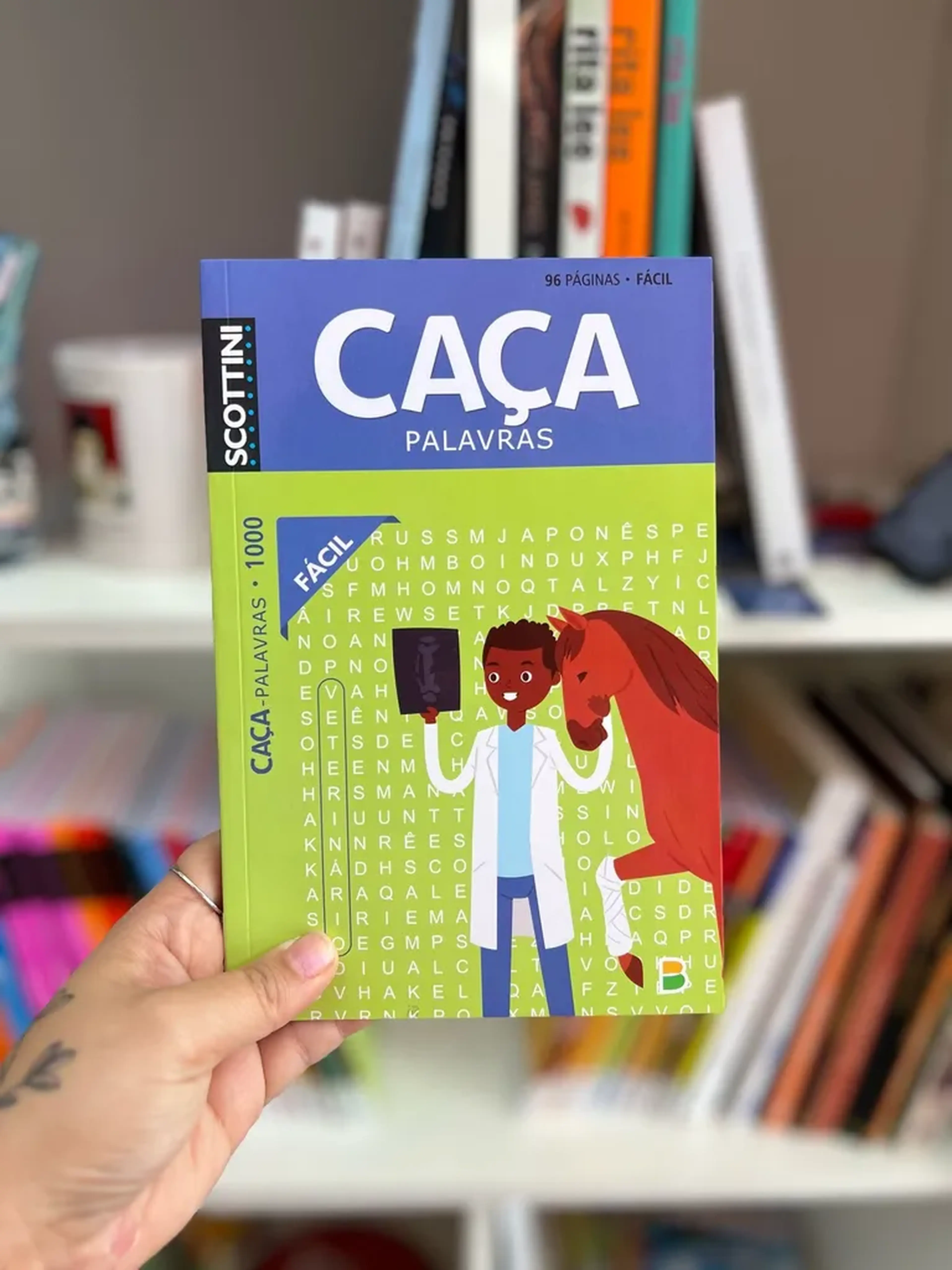 Caça Palavras Fácil 96 pag imagem