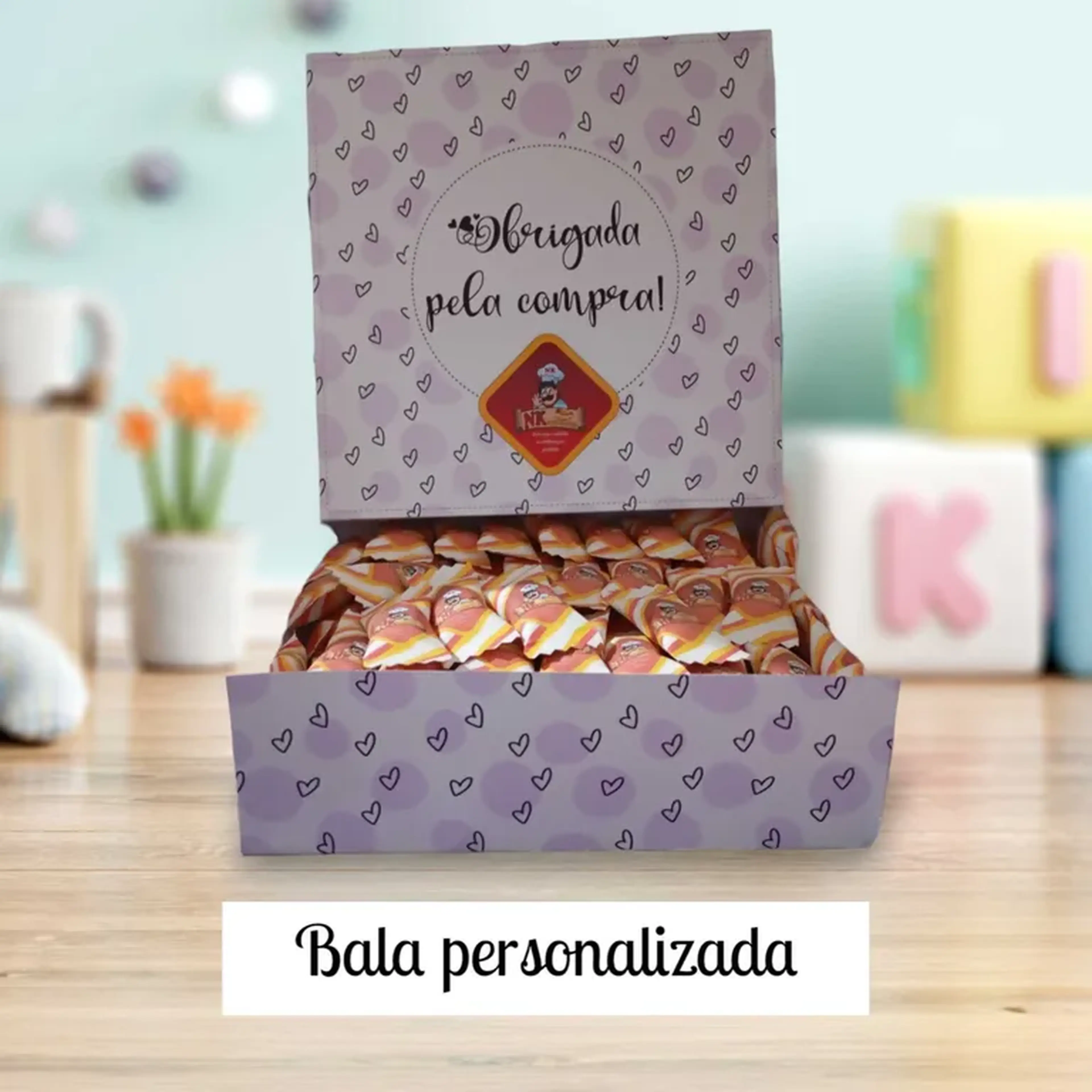Bala personalizada imagem