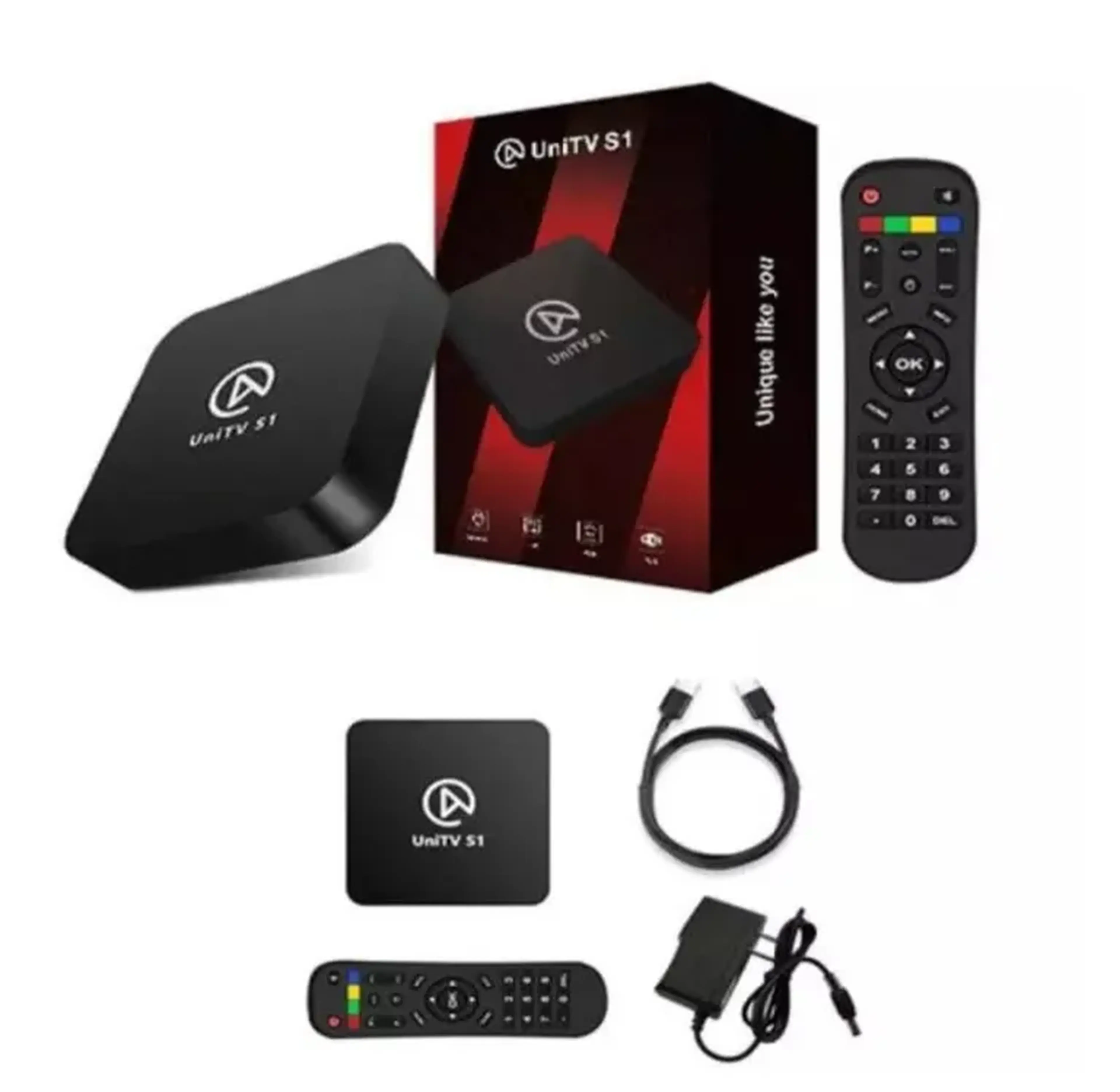 UniTV S1 1GB 8GB 4K imagem